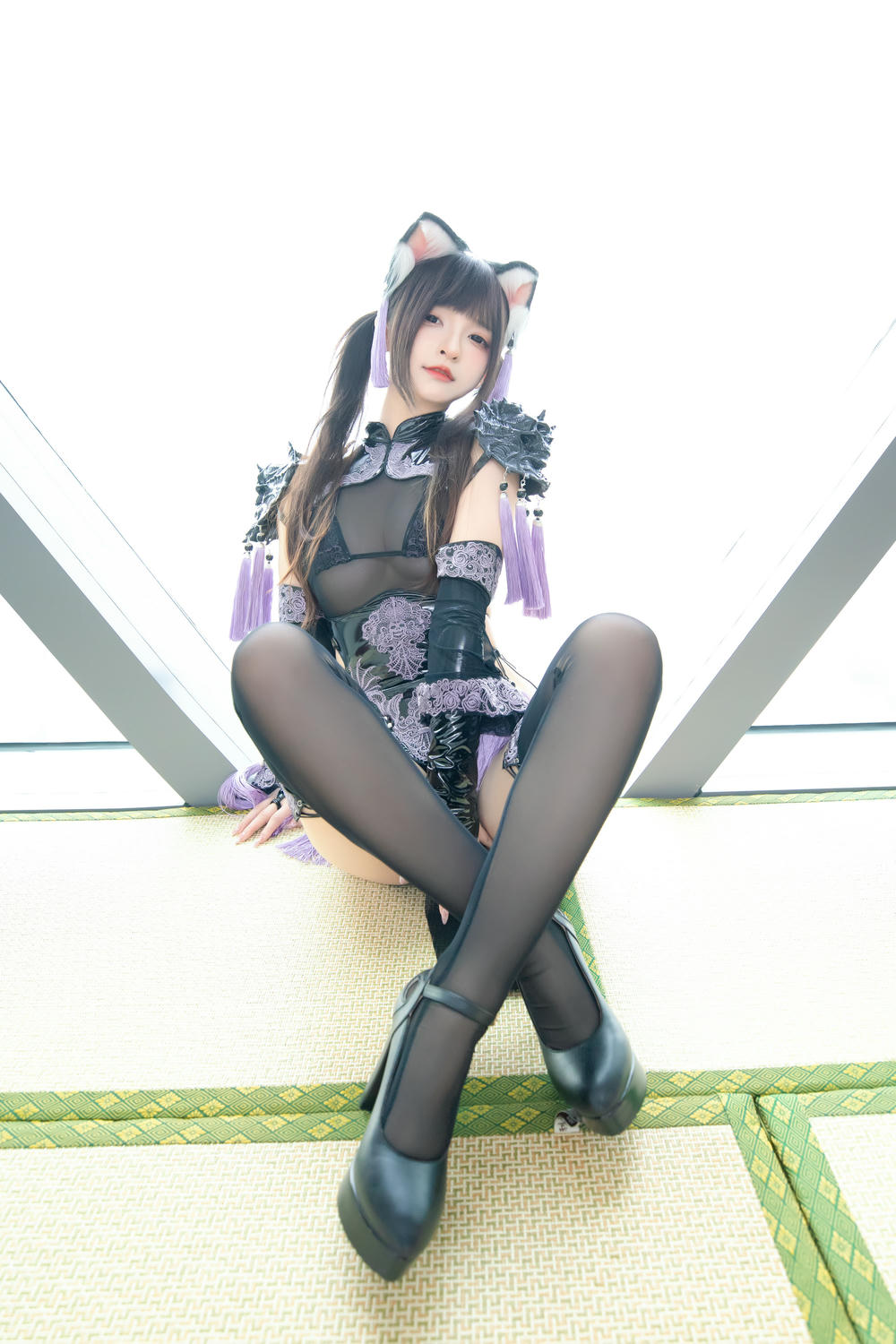 神乐坂真冬-神楽坂真冬 NO.141 旗袍猫女 [75P2V 223MB]_第3集