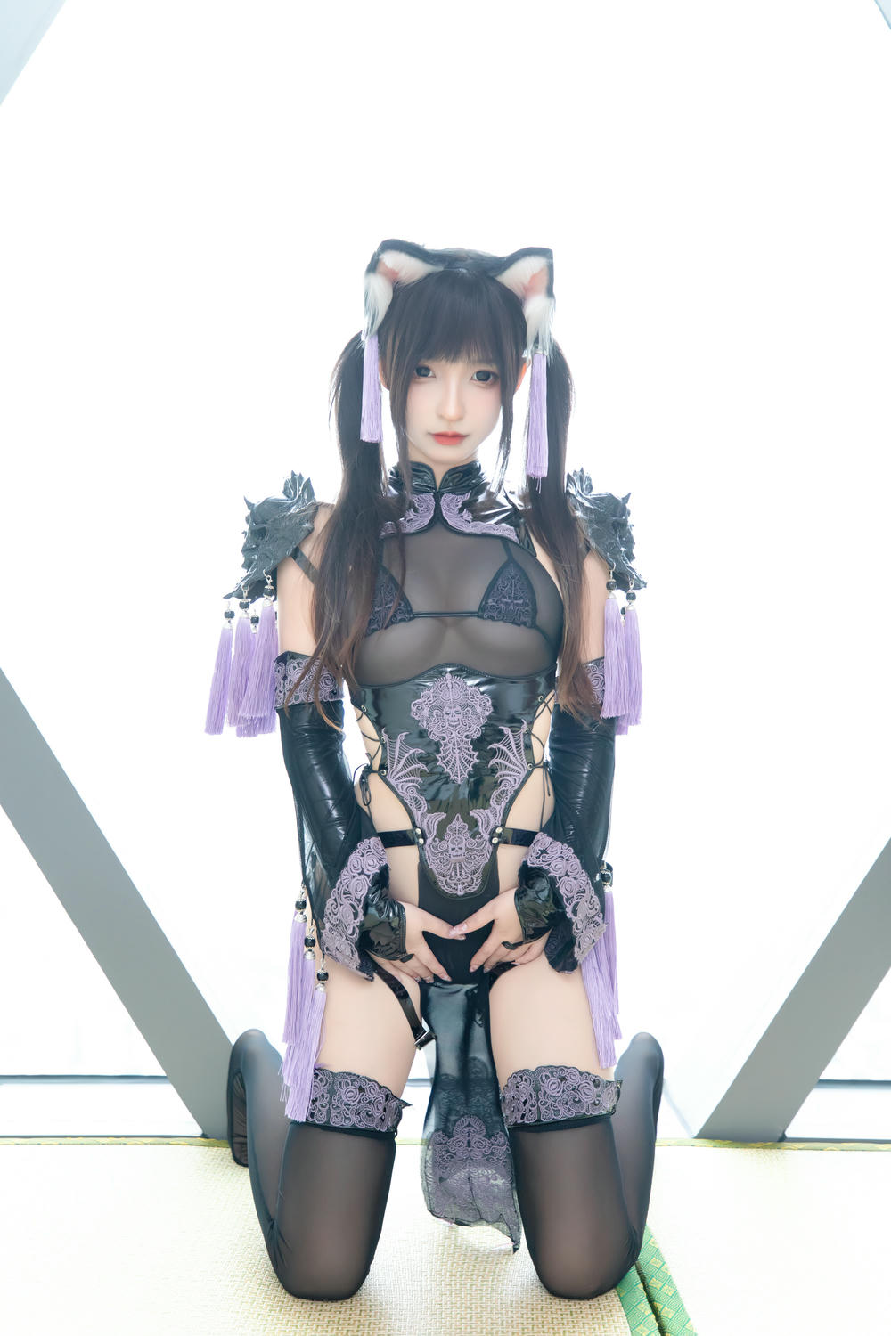 神乐坂真冬-神楽坂真冬 NO.141 旗袍猫女 [75P2V 223MB]_第4集