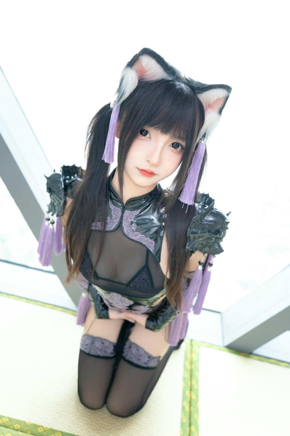 神乐坂真冬-神楽坂真冬 NO.141 旗袍猫女 [75P2V 223MB]_第4集