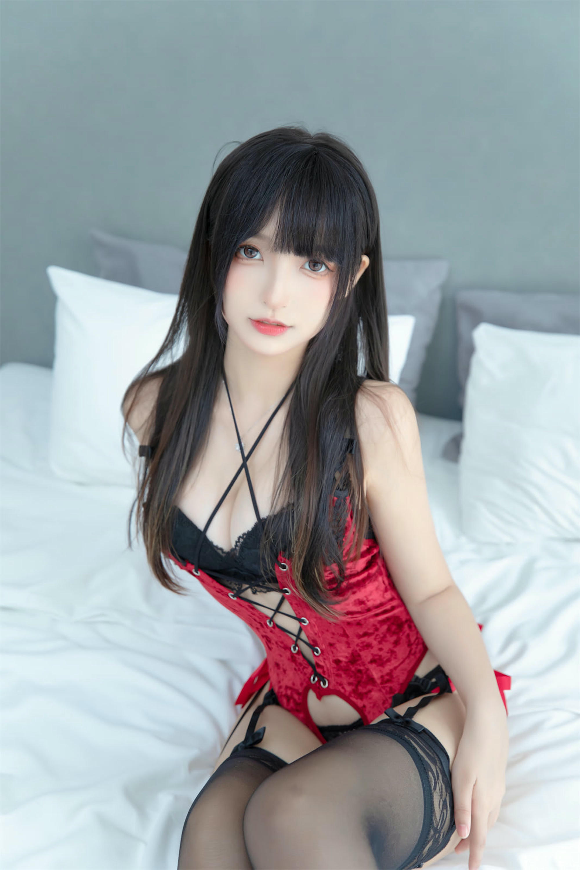 神乐坂真冬-神楽坂真冬 NO.151 红丝绒[75P-215.8M]_第1集