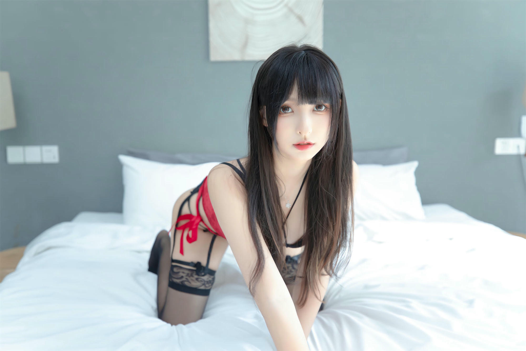 神乐坂真冬-神楽坂真冬 NO.151 红丝绒[75P-215.8M]_第2集