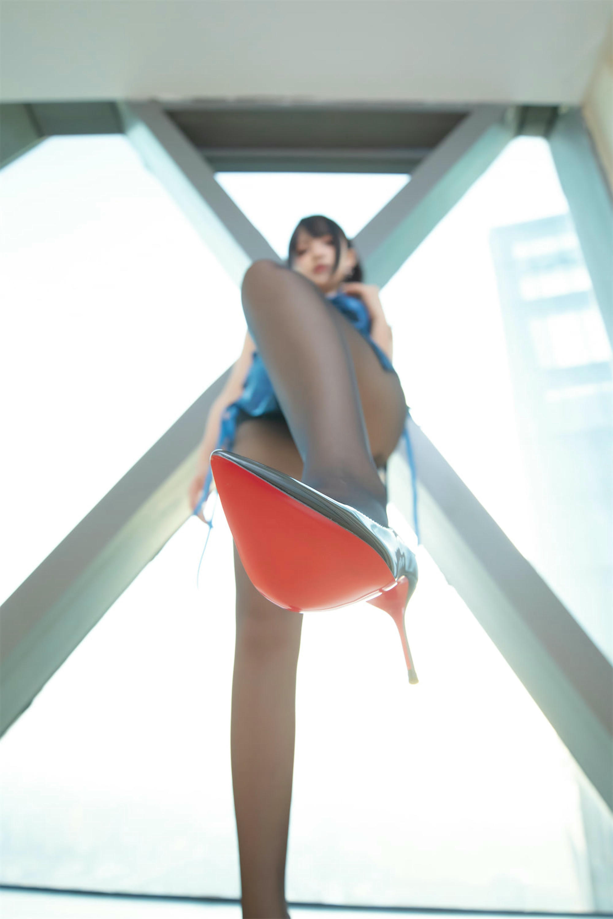 神乐坂真冬-神楽坂真冬 NO.154 蓝衣旗袍 [75P2V 235MB]_第1集