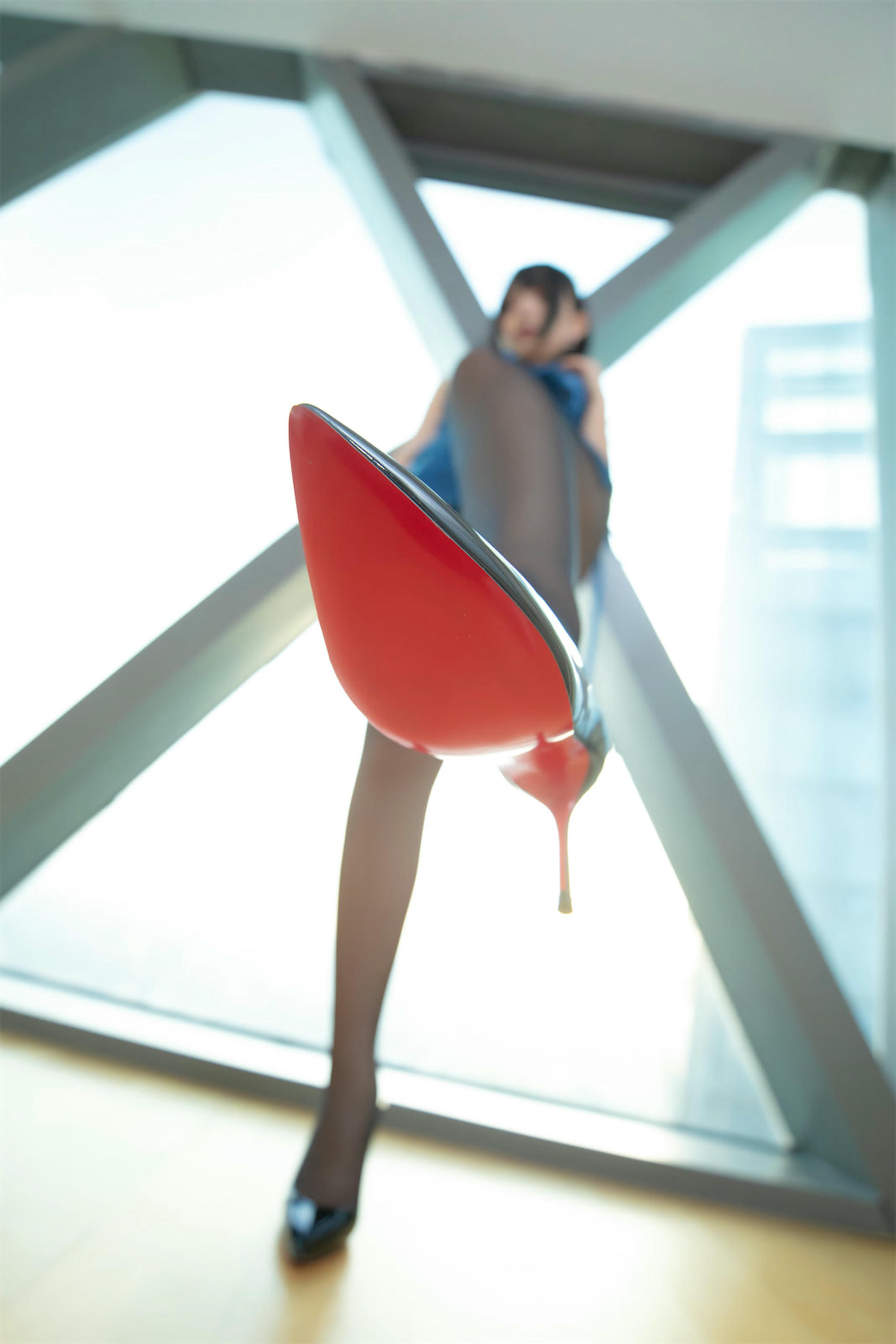 神乐坂真冬-神楽坂真冬 NO.154 蓝衣旗袍 [75P2V 235MB]_第1集