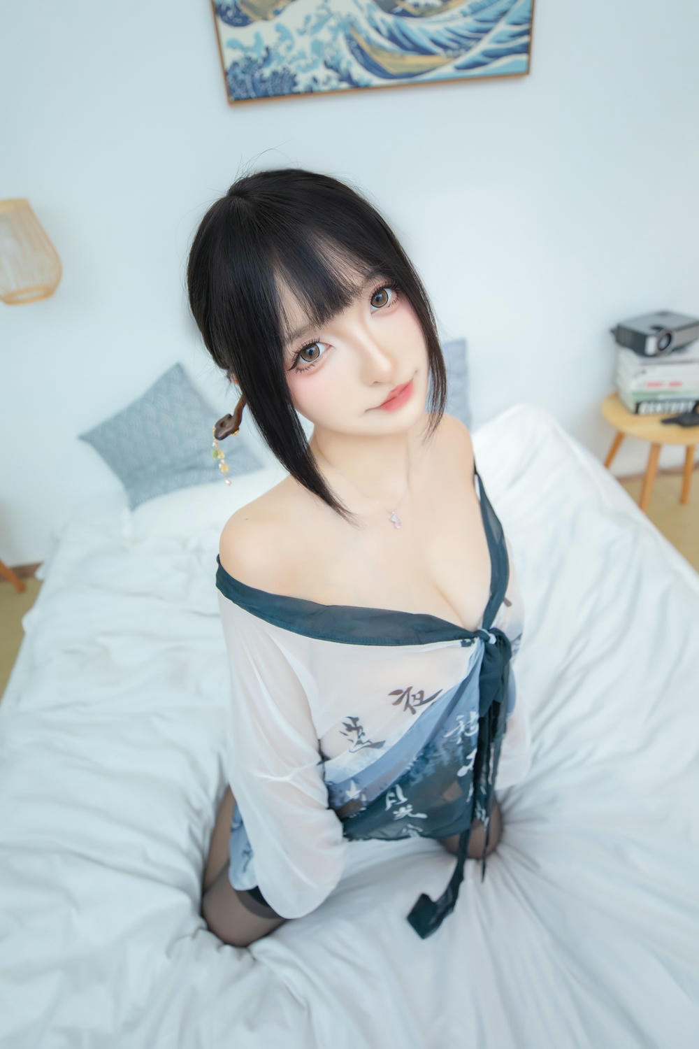 神乐坂真冬-神楽坂真冬 NO.157 蓬山夜吟 [75P2V-223MB]_第2集