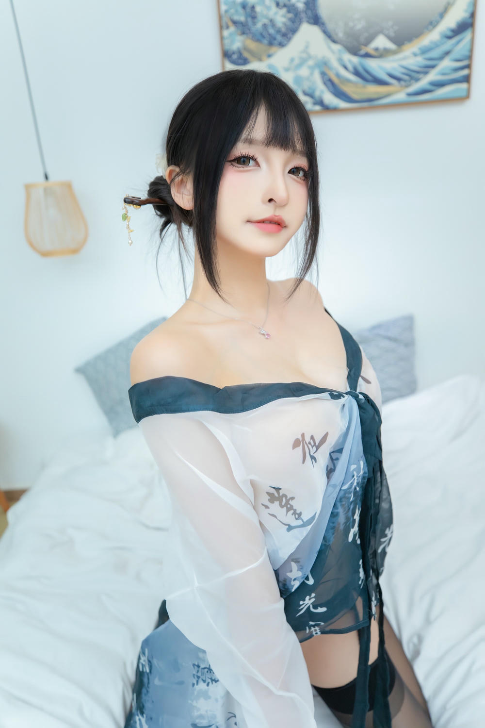 神乐坂真冬-神楽坂真冬 NO.157 蓬山夜吟 [75P2V-223MB]_第2集