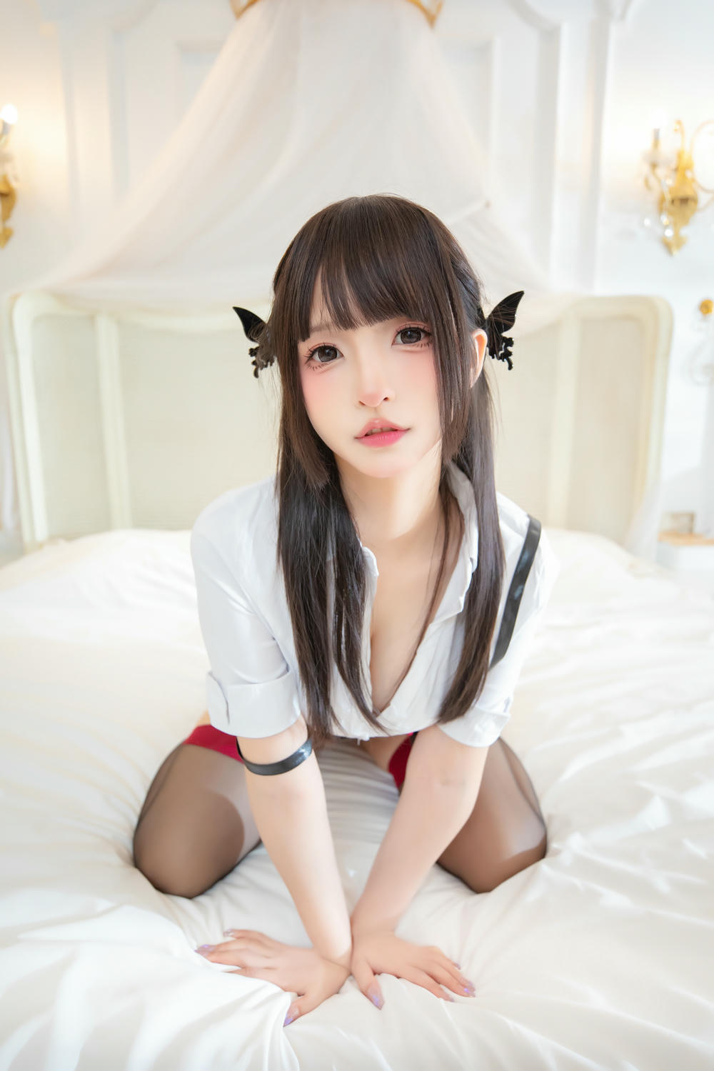 神乐坂真冬-神楽坂真冬 NO.163 皮裙秘书[75P-2V-229.9M]_第2集