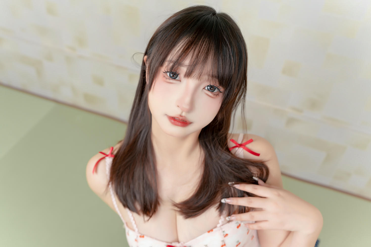 神乐坂真冬-神楽坂真冬 NO.186 睡衣少女 [75P2V+315M]_第1集