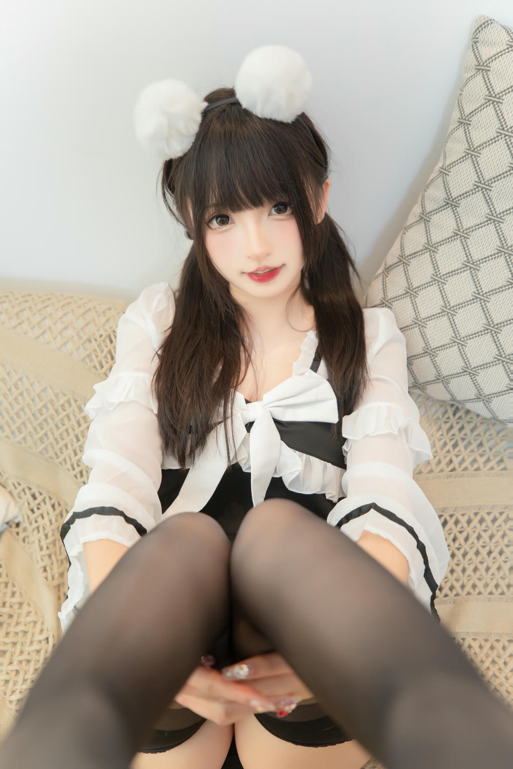 神乐坂真冬-神楽坂真冬 NO.193 熊猫女仆[75P-2V-260.4M]_第1集