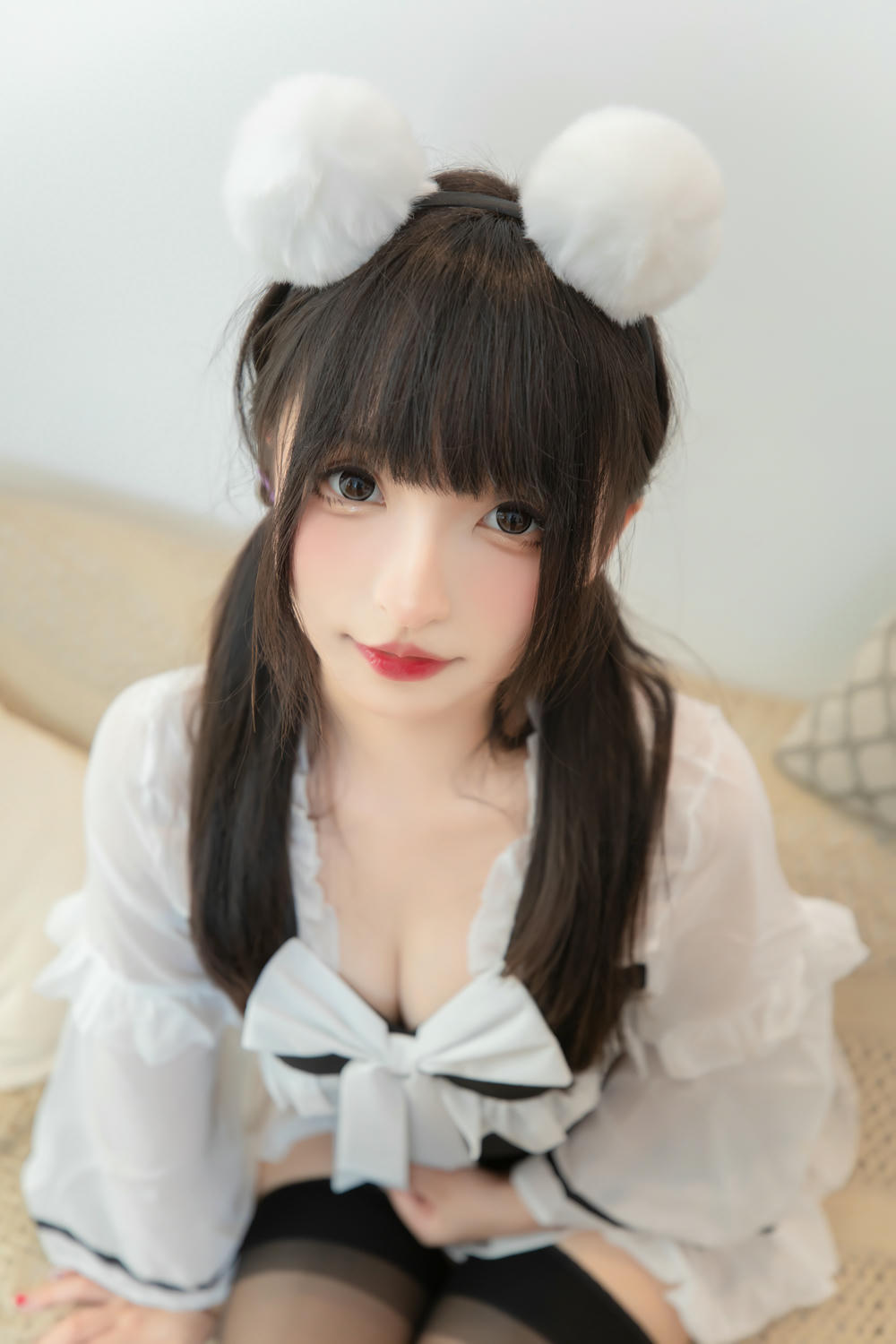 神乐坂真冬-神楽坂真冬 NO.193 熊猫女仆[75P-2V-260.4M]_第2集