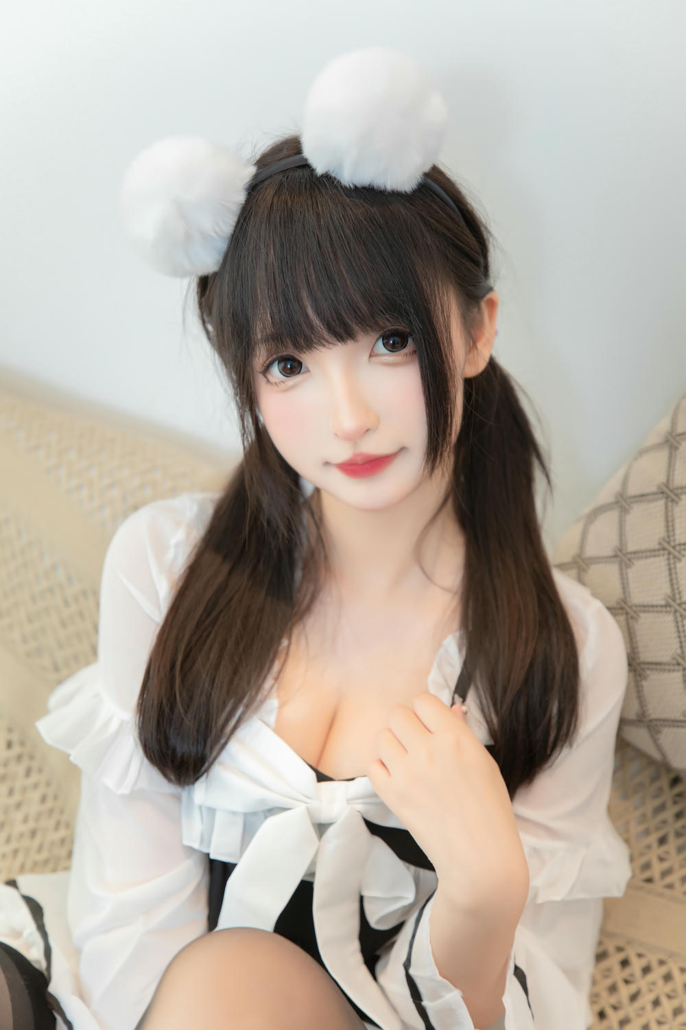 神乐坂真冬-神楽坂真冬 NO.193 熊猫女仆[75P-2V-260.4M]_第1集