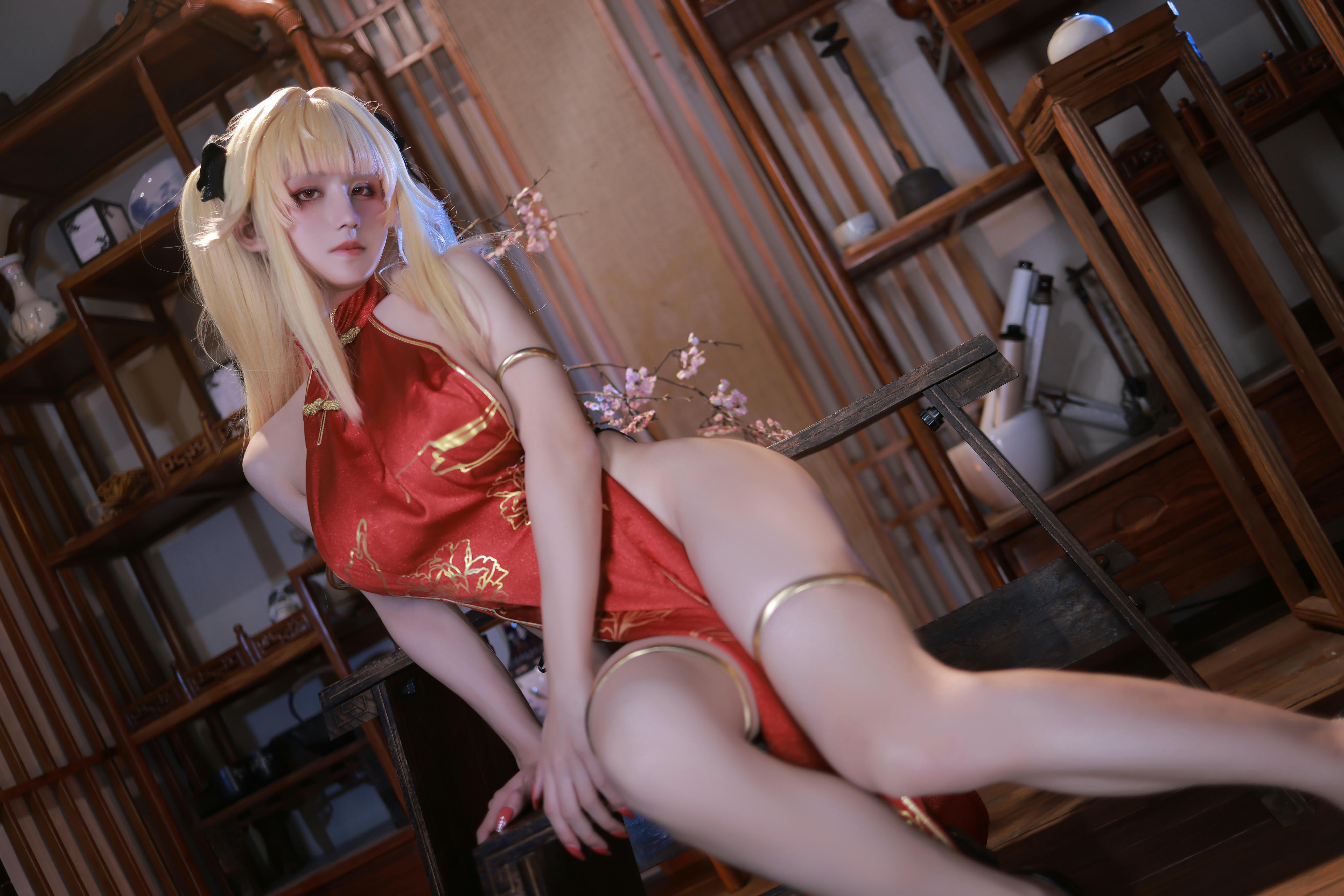 桜满三时 NO.004 萌姬联合 旗袍 [95P-1.01GB]_第1集