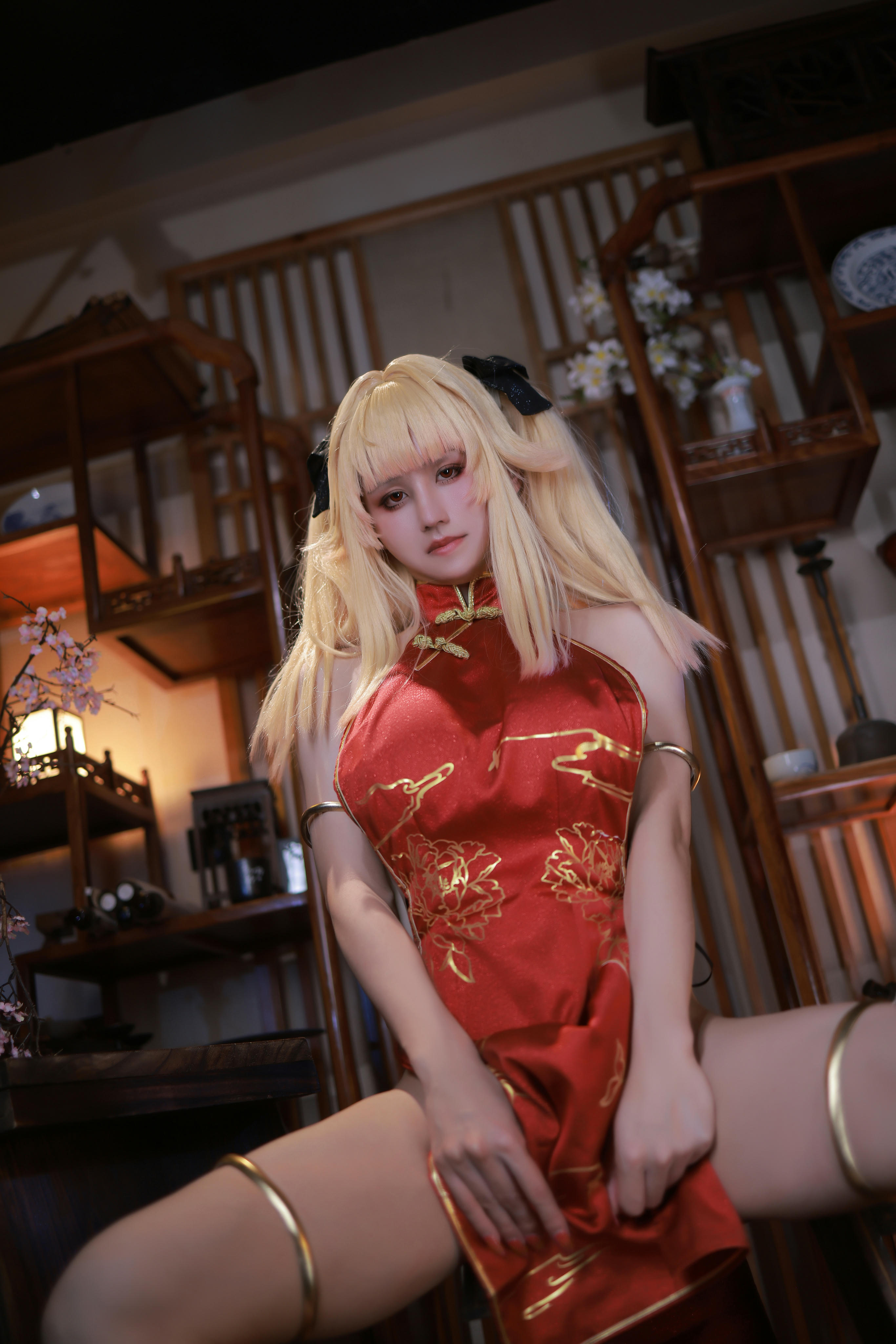 桜满三时 NO.004 萌姬联合 旗袍 [95P-1.01GB]_第3集