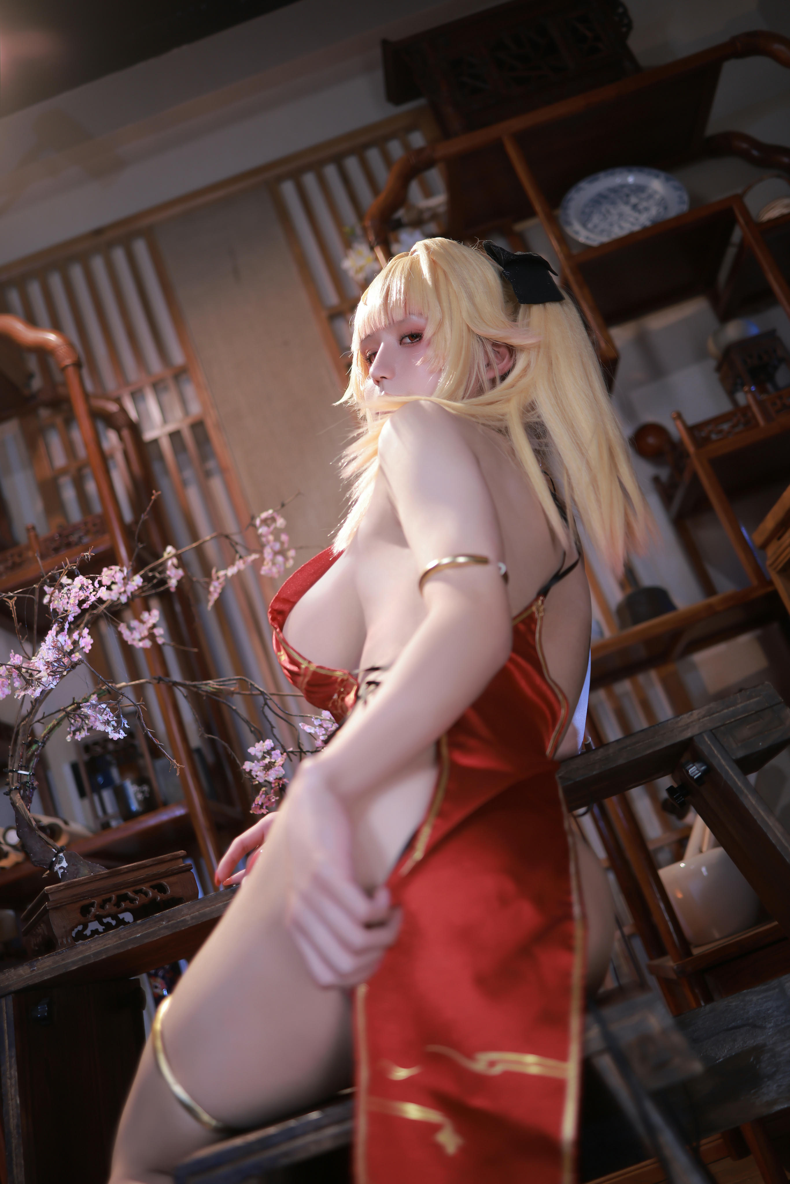 桜满三时 NO.004 萌姬联合 旗袍 [95P-1.01GB]_第1集