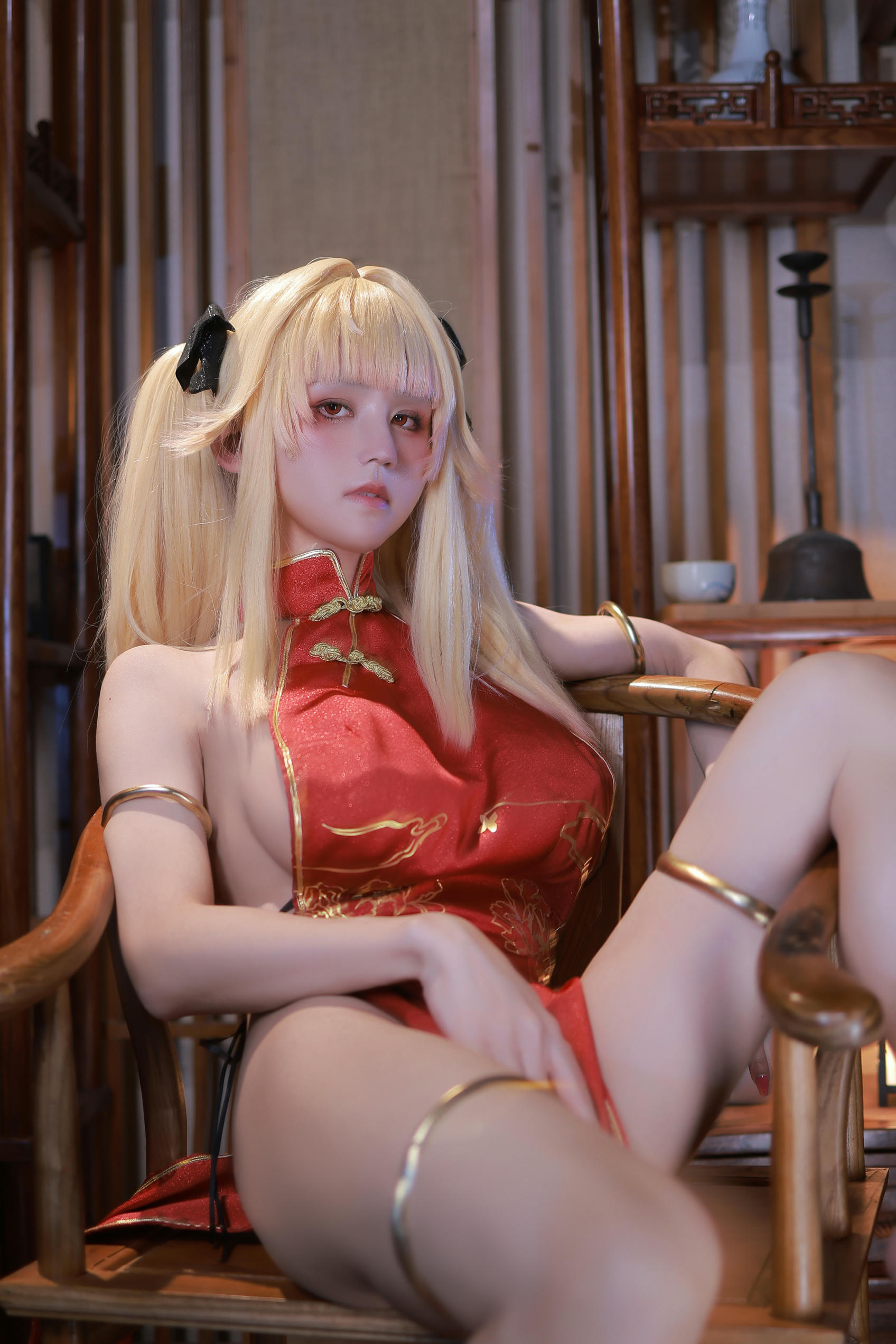 桜满三时 NO.004 萌姬联合 旗袍 [95P-1.01GB]_第3集