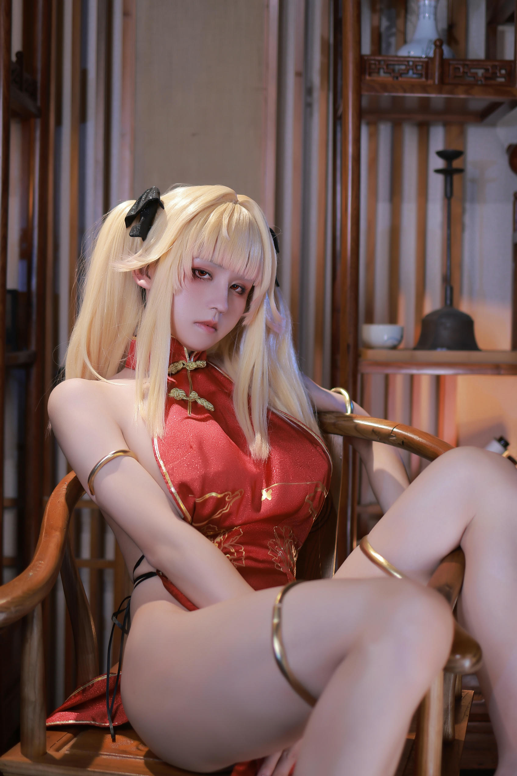 桜满三时 NO.004 萌姬联合 旗袍 [95P-1.01GB]_第3集