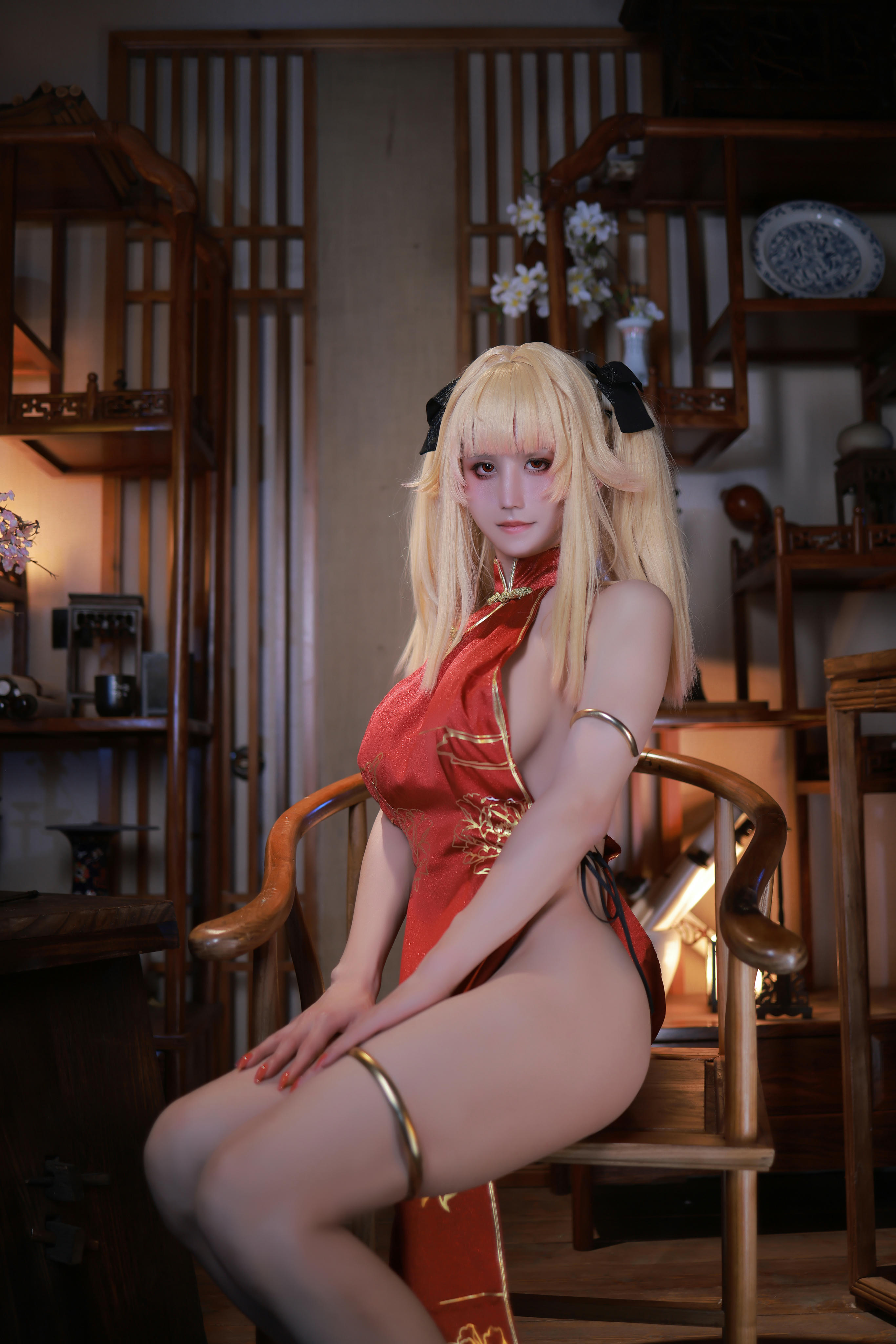 桜满三时 NO.004 萌姬联合 旗袍 [95P-1.01GB]_第3集