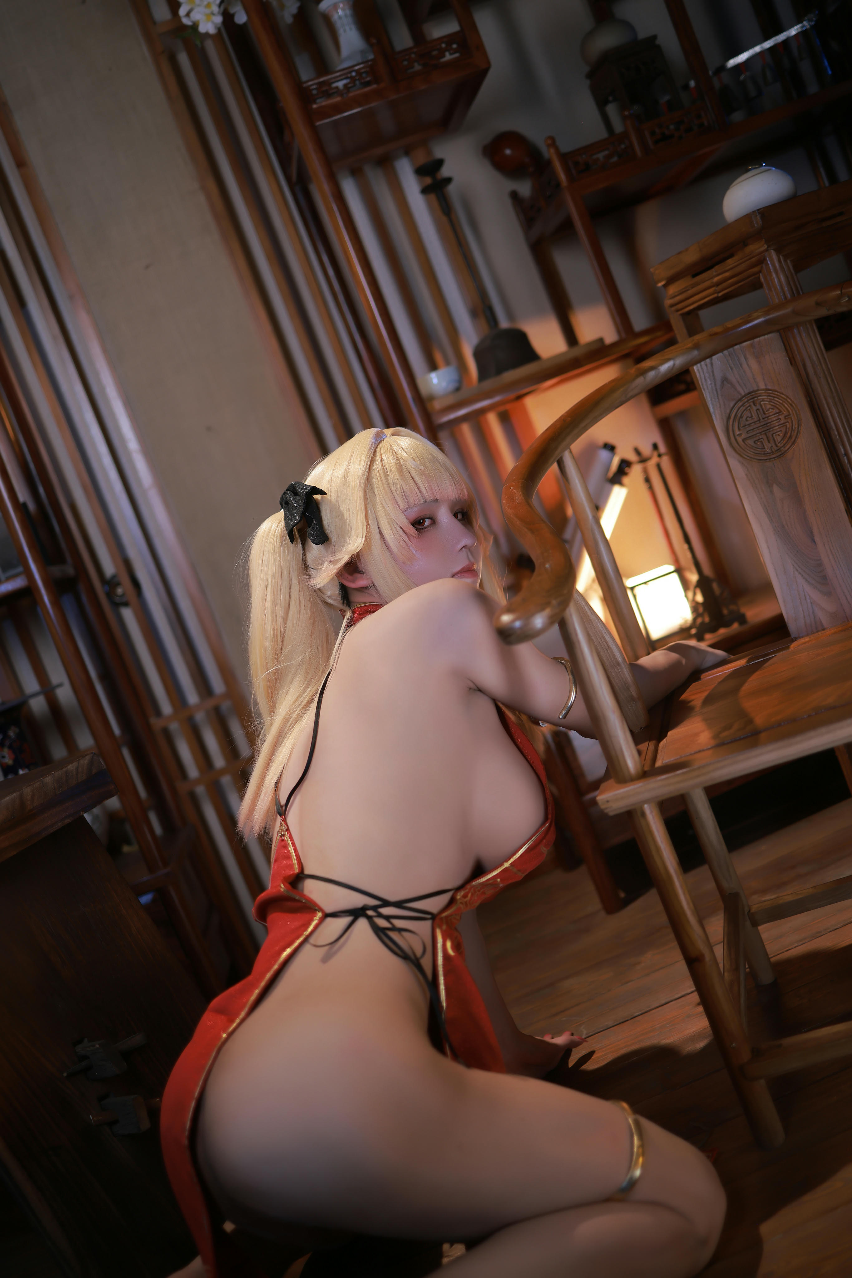 桜满三时 NO.004 萌姬联合 旗袍 [95P-1.01GB]_第4集