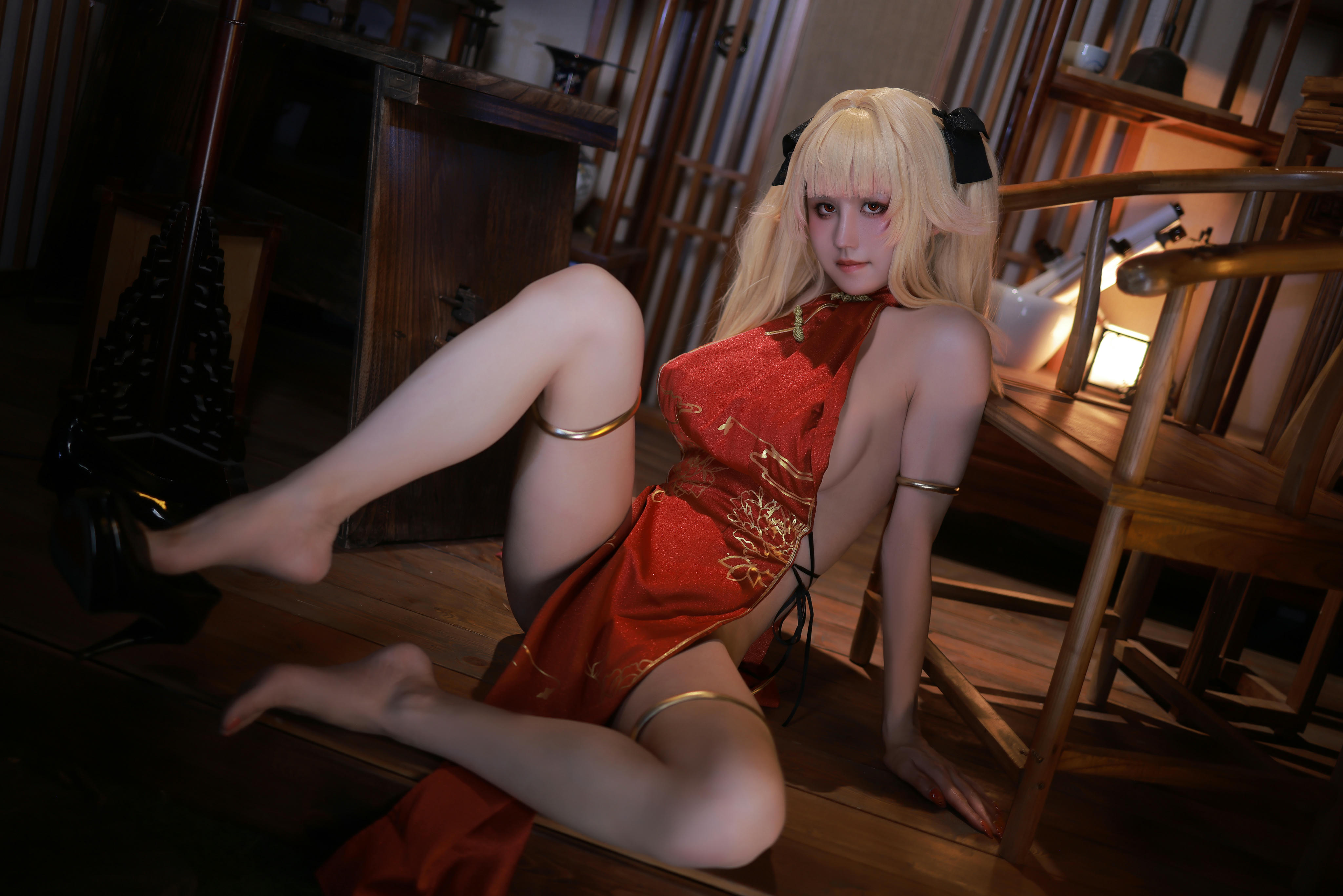 桜满三时 NO.004 萌姬联合 旗袍 [95P-1.01GB]_第4集