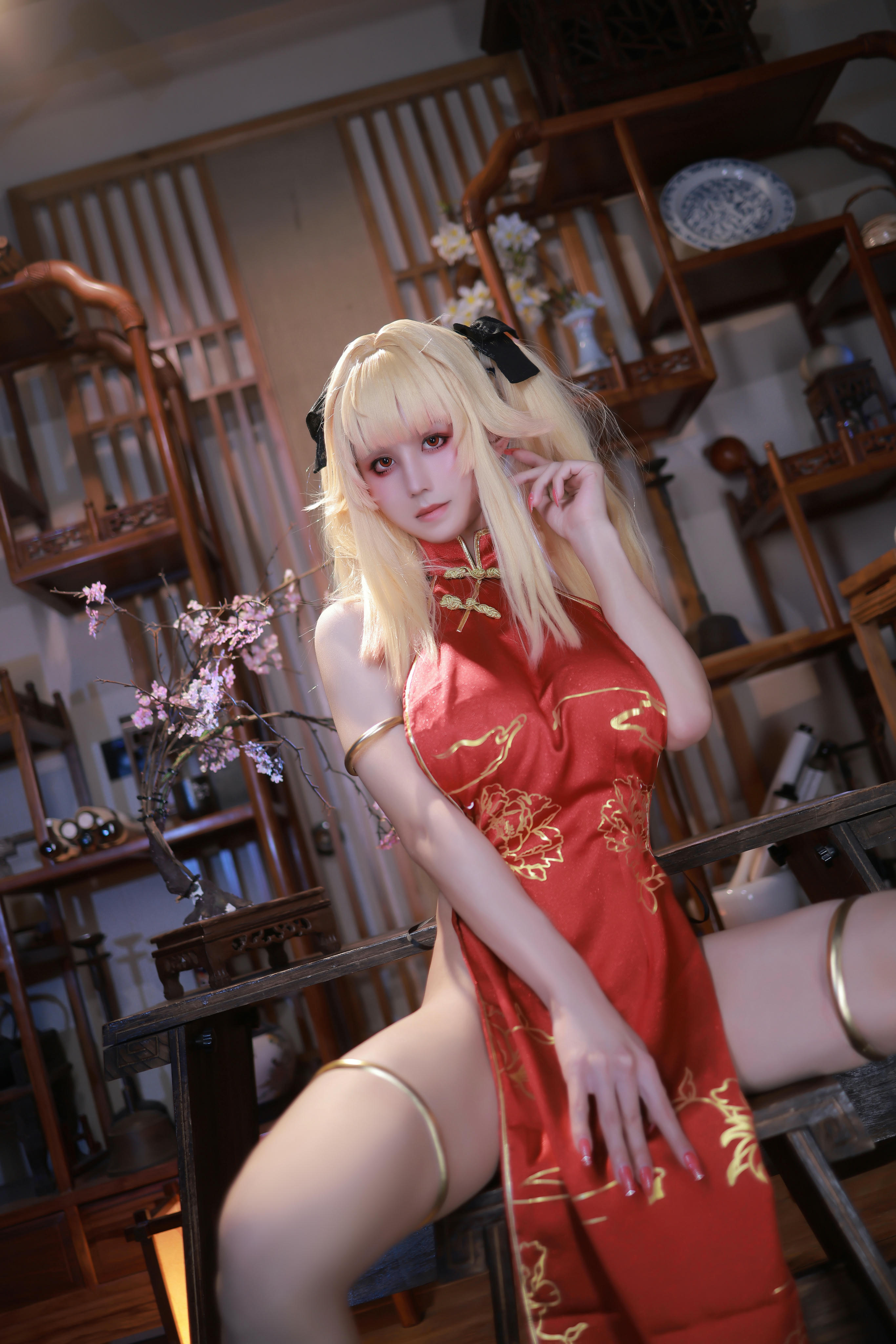 桜满三时 NO.004 萌姬联合 旗袍 [95P-1.01GB]_第1集