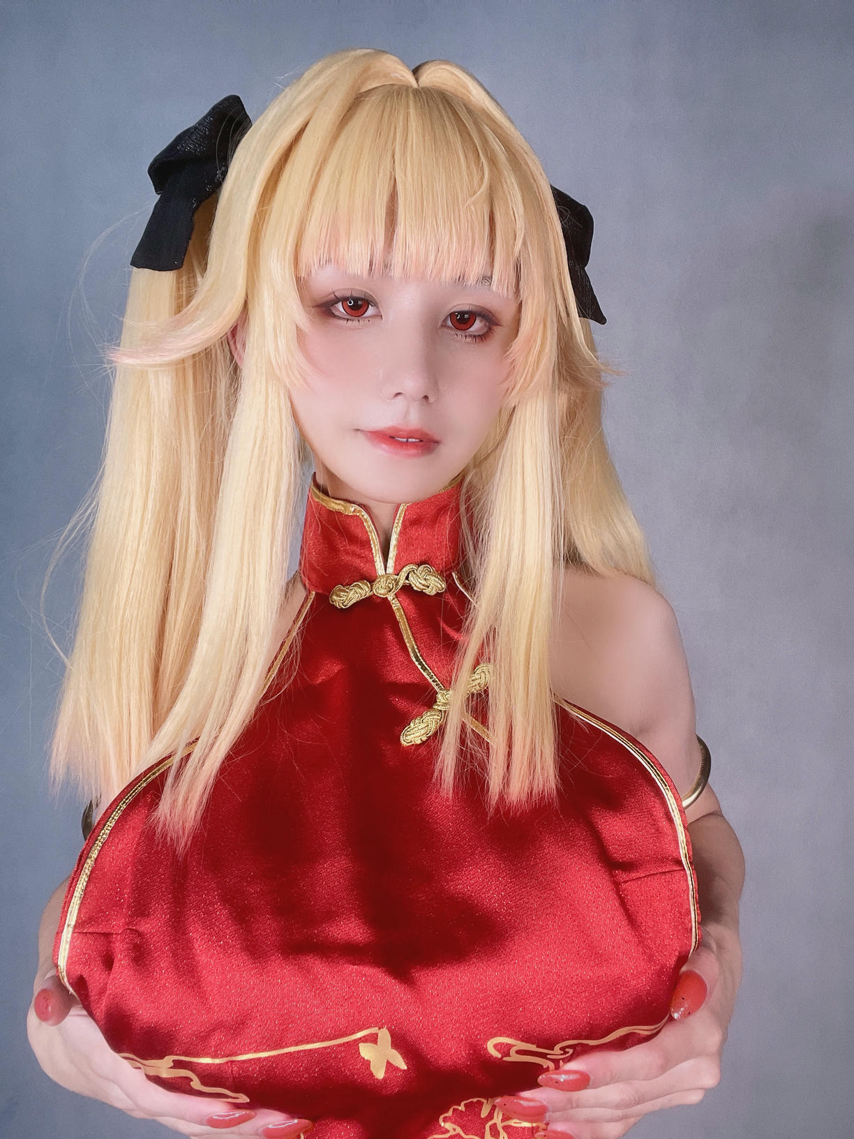 桜满三时 NO.004 萌姬联合 旗袍 自拍 29P_第1集