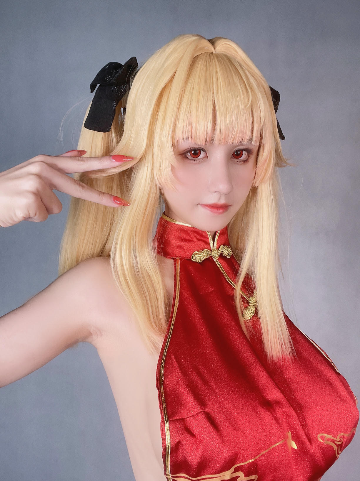 桜满三时 NO.004 萌姬联合 旗袍 自拍 29P_第1集