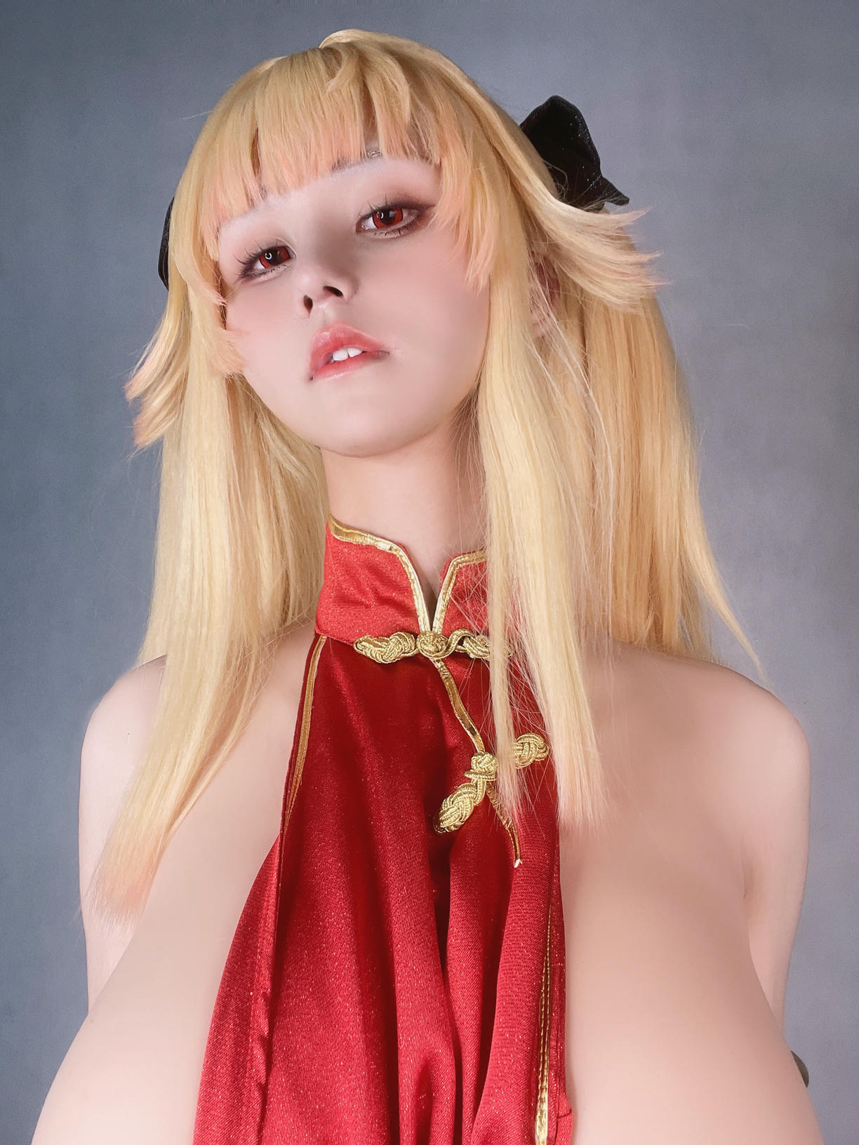 桜满三时 NO.004 萌姬联合 旗袍 自拍 29P_第1集