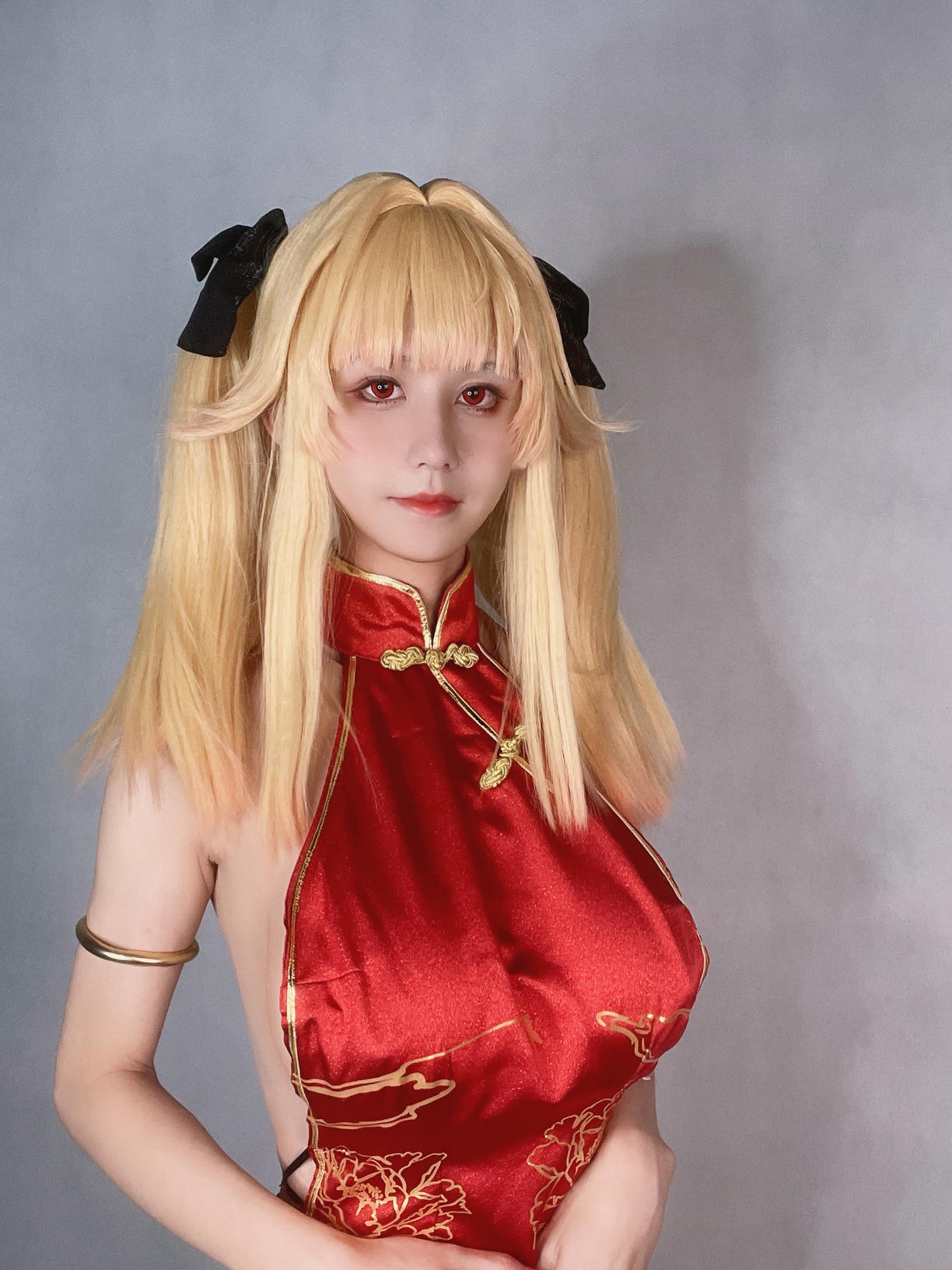 桜满三时 NO.004 萌姬联合 旗袍 自拍 29P_第1集