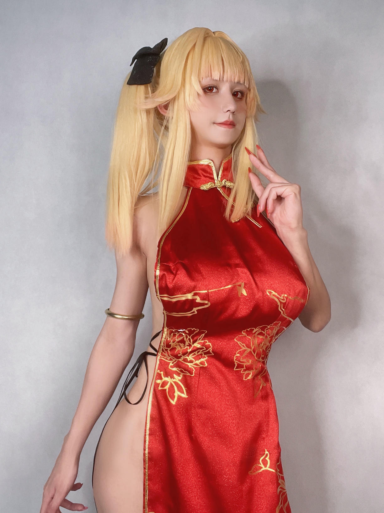 桜满三时 NO.004 萌姬联合 旗袍 自拍 29P_第2集