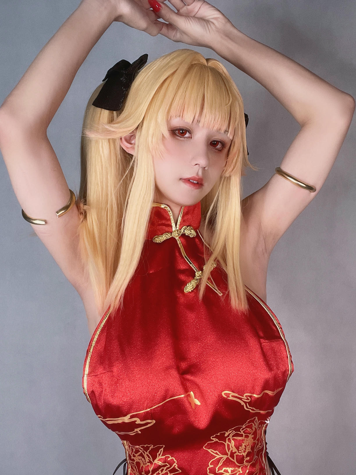 桜满三时 NO.004 萌姬联合 旗袍 自拍 29P_第1集