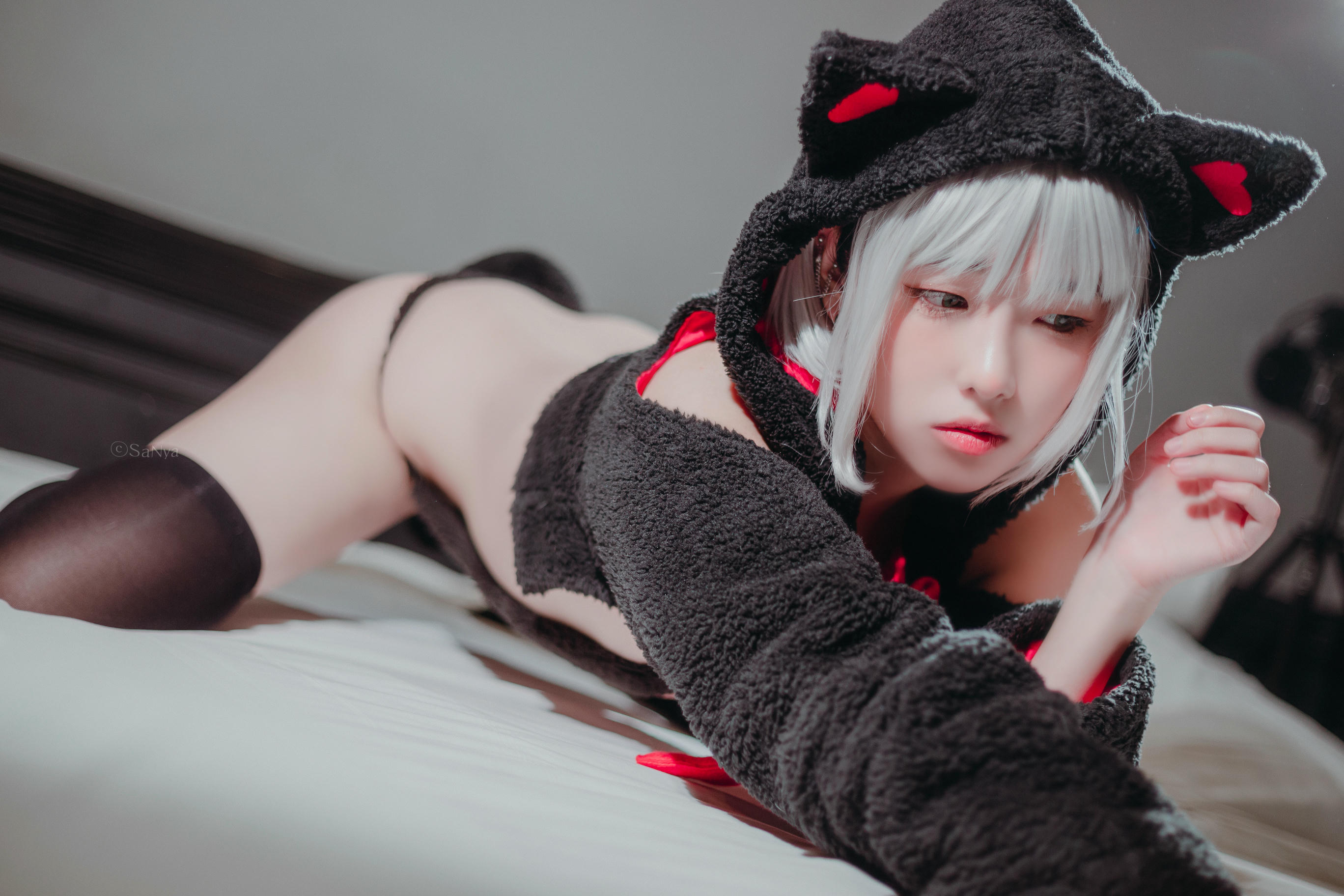 韩国美女-Sonson NO.017 Mischief Black Cat [35P-389MB]_第2集