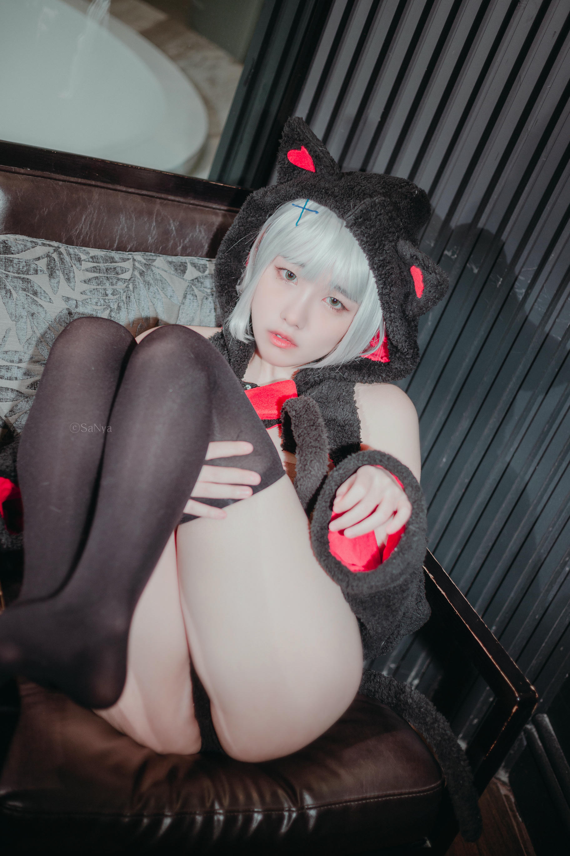 韩国美女-Sonson NO.017 Mischief Black Cat [35P-389MB]_第2集