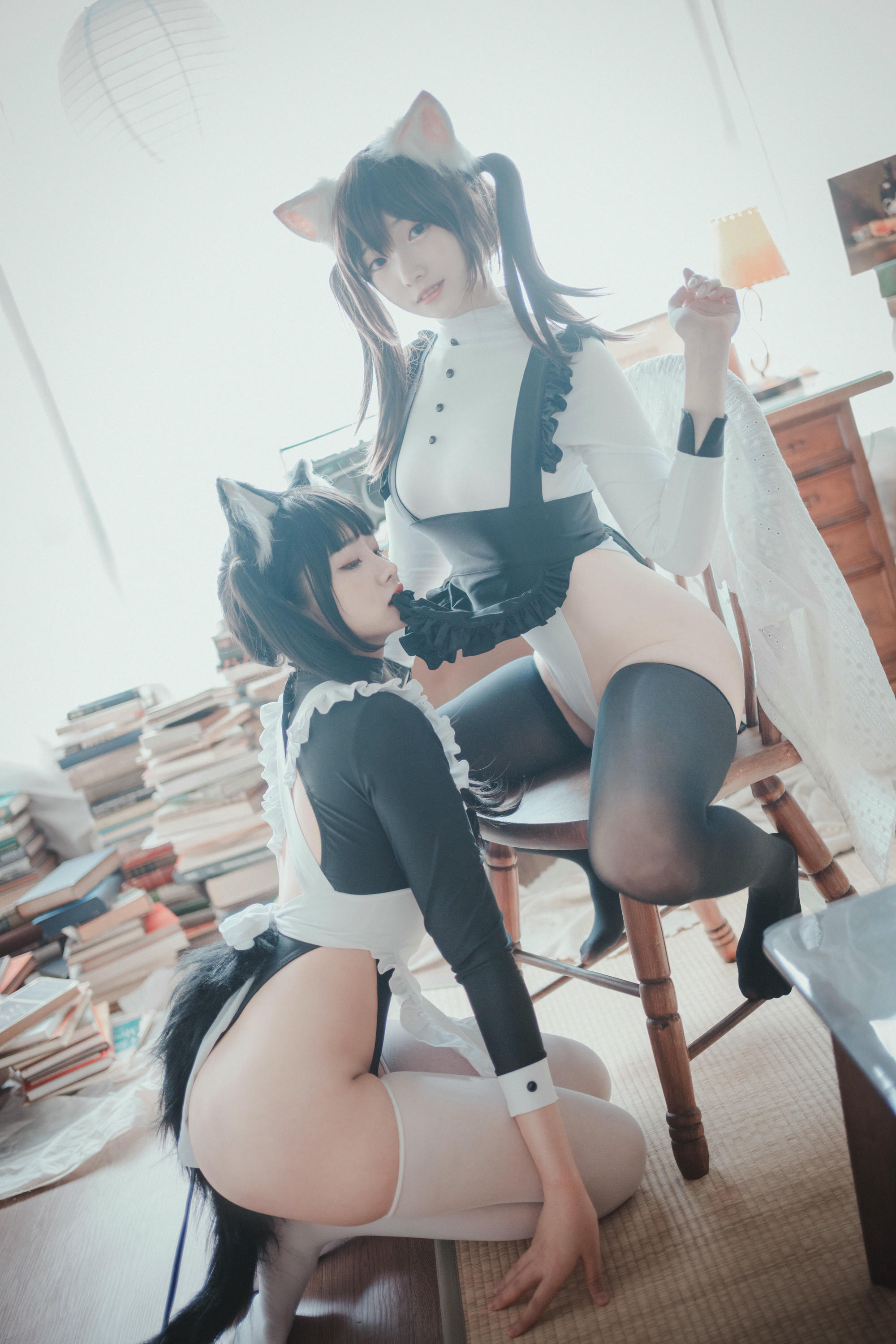 韩国美女-Sonson NO.018 &BamBi밤비 Maid Mansion W [153P-1130MB]_第3集