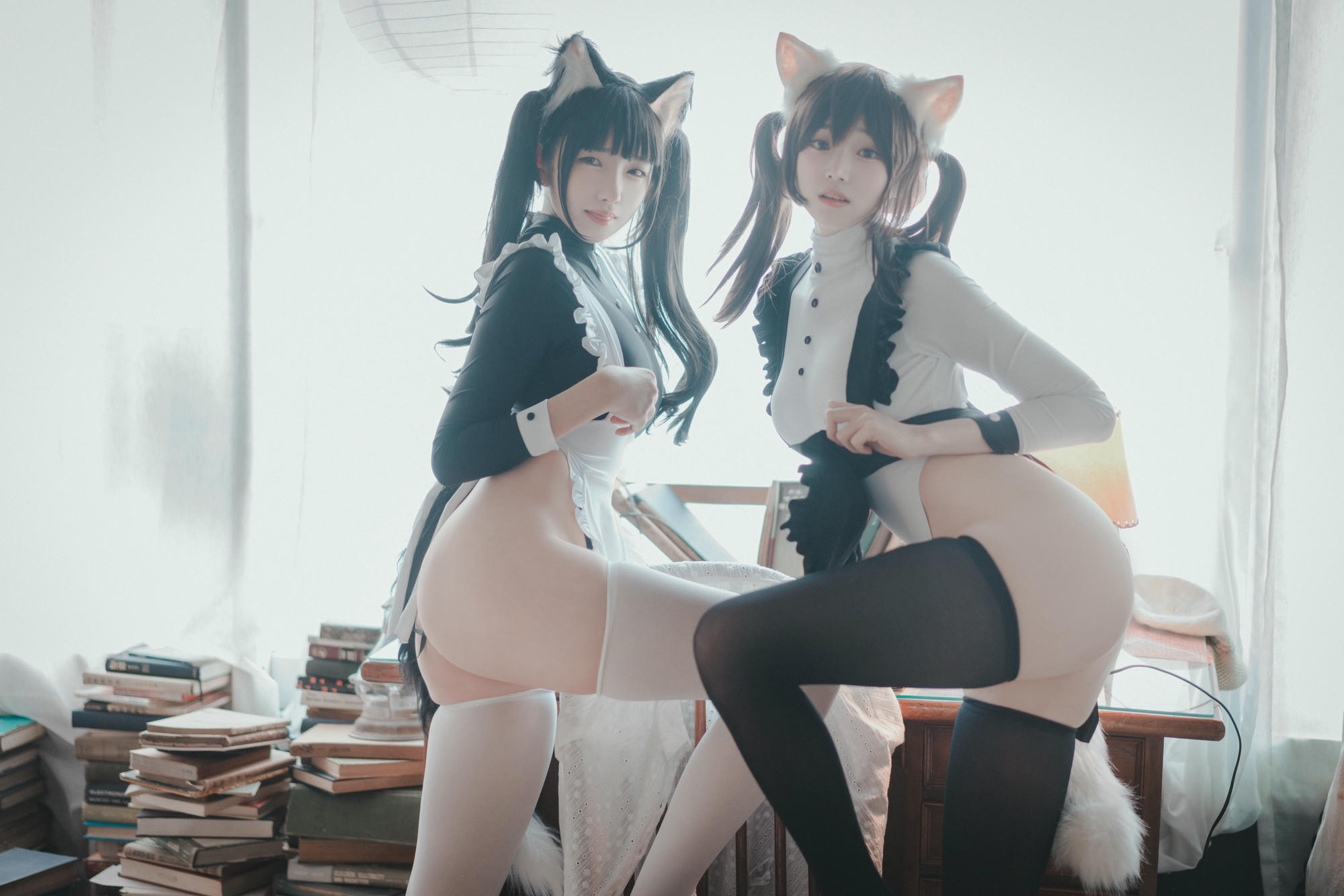 韩国美女-Sonson NO.018 &BamBi밤비 Maid Mansion W [153P-1130MB]_第3集