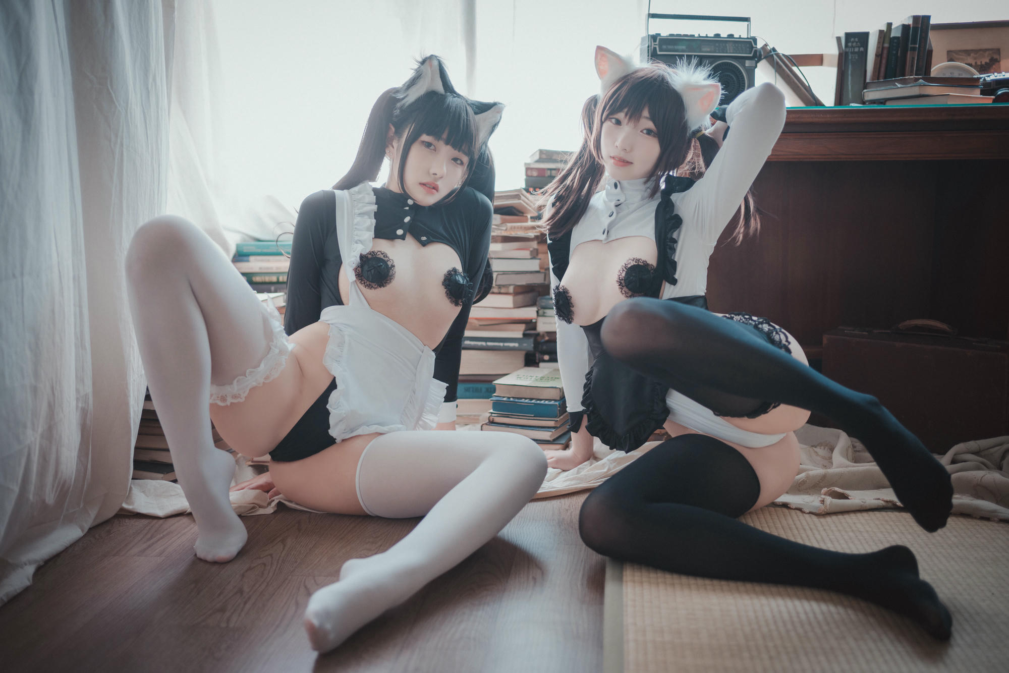韩国美女-Sonson NO.018 &BamBi밤비 Maid Mansion W [153P-1130MB]_第4集