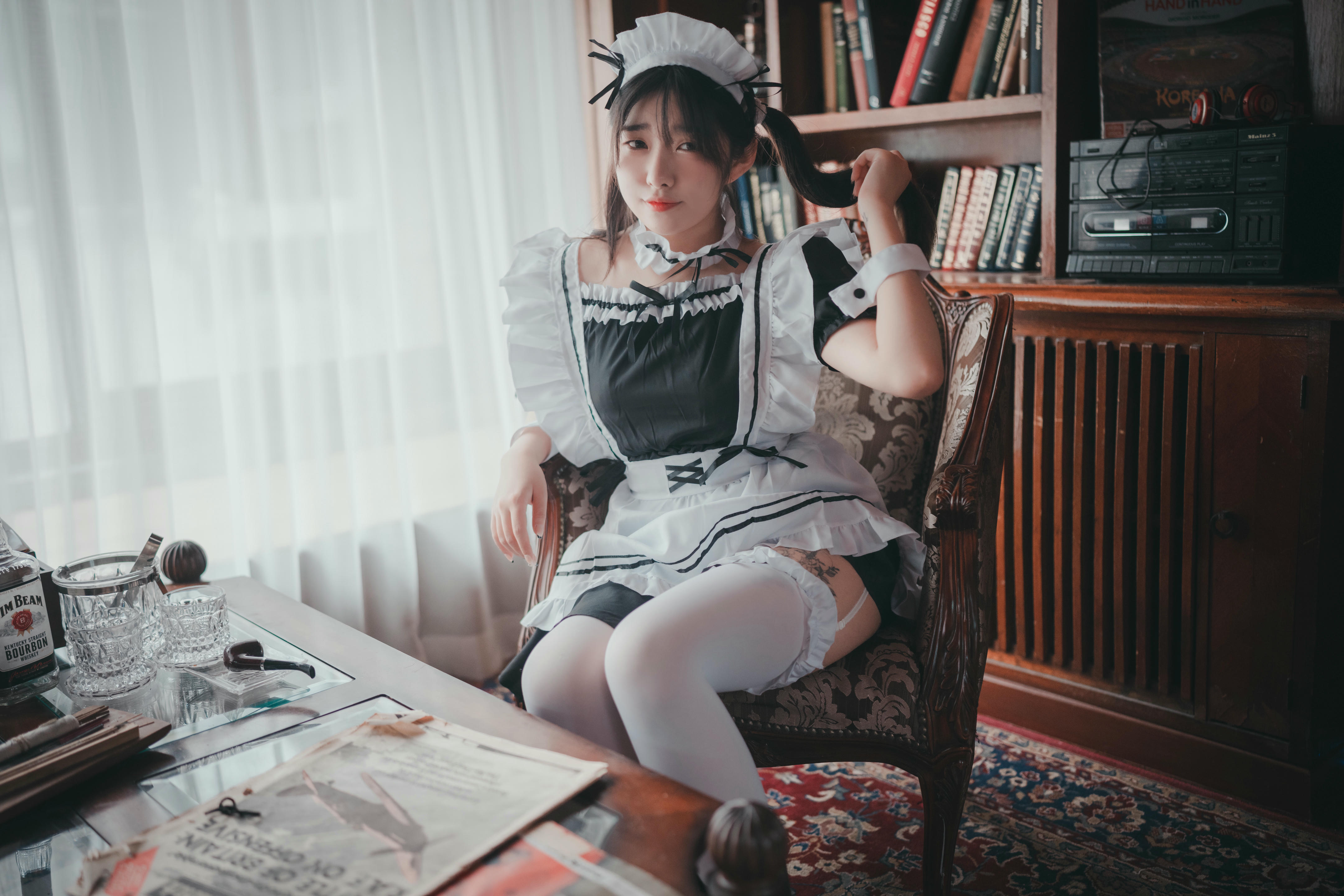 韩国美女-Sonson NO.039 DJAWA Photo Sonson (손손) Maid Mansion Nº6 + SP.Ver [129P-2.41GB]-Normal_第1集