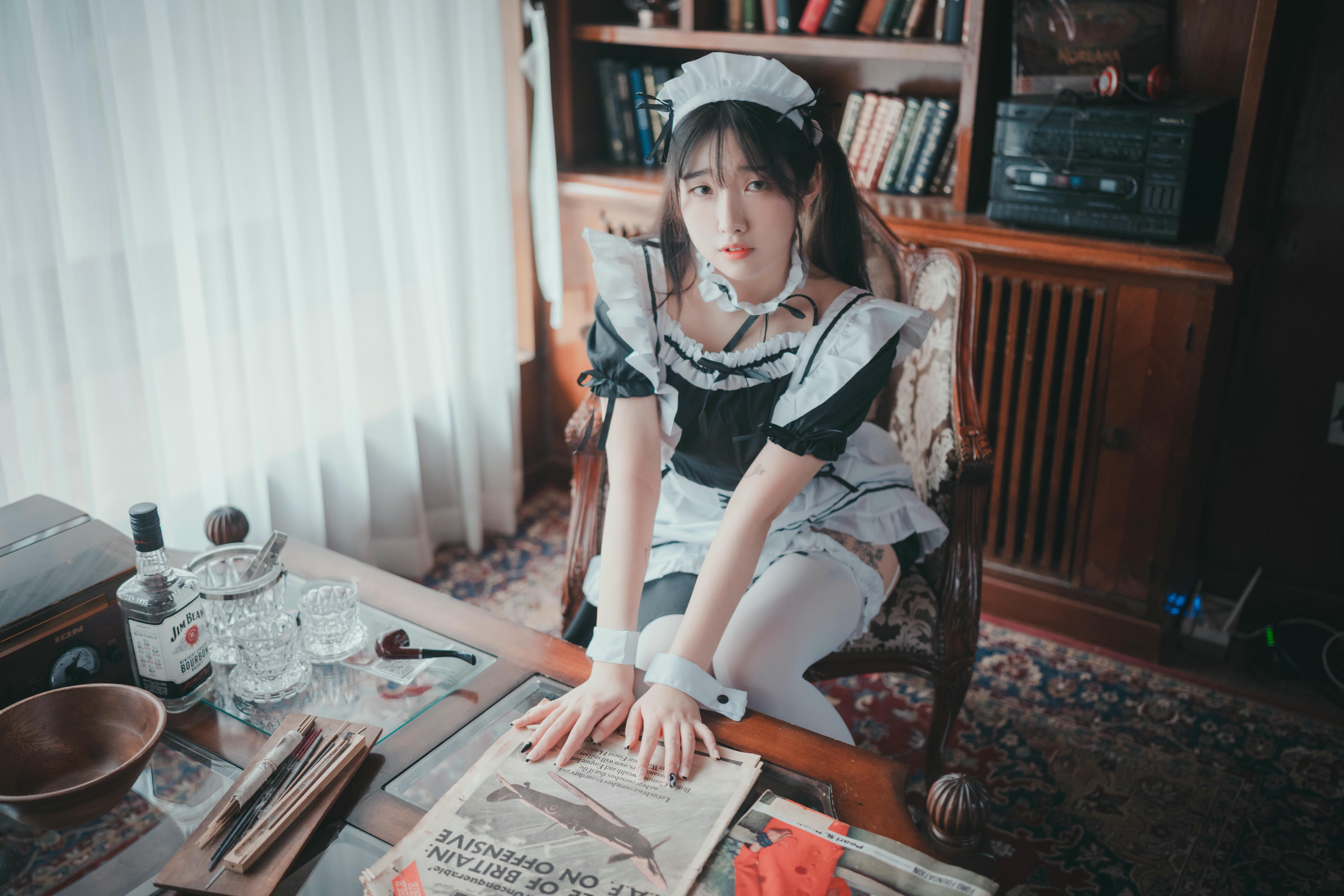 韩国美女-Sonson NO.039 DJAWA Photo Sonson (손손) Maid Mansion Nº6 + SP.Ver [129P-2.41GB]-Normal_第1集