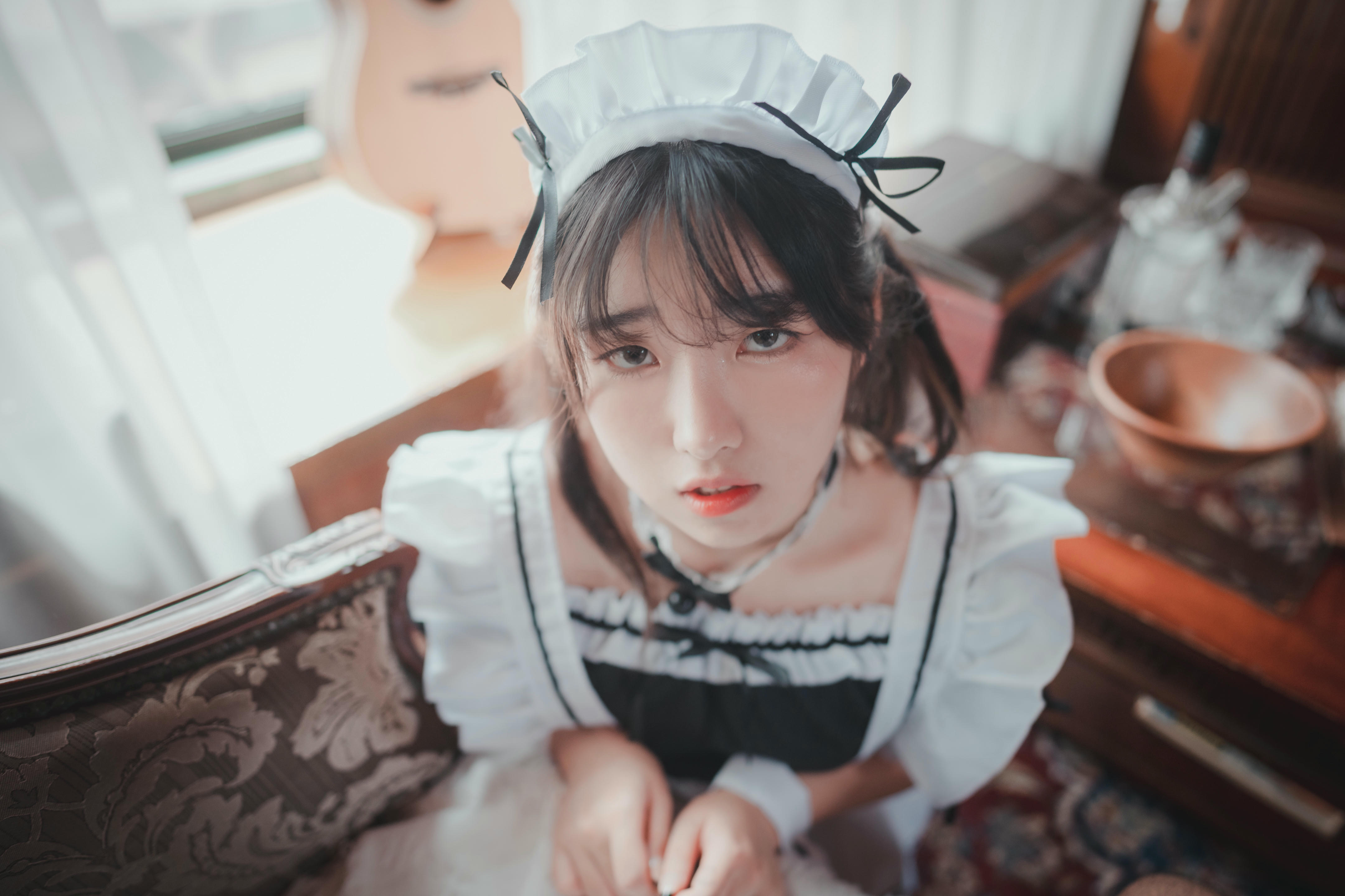 韩国美女-Sonson NO.039 DJAWA Photo Sonson (손손) Maid Mansion Nº6 + SP.Ver [129P-2.41GB]-Normal_第4集