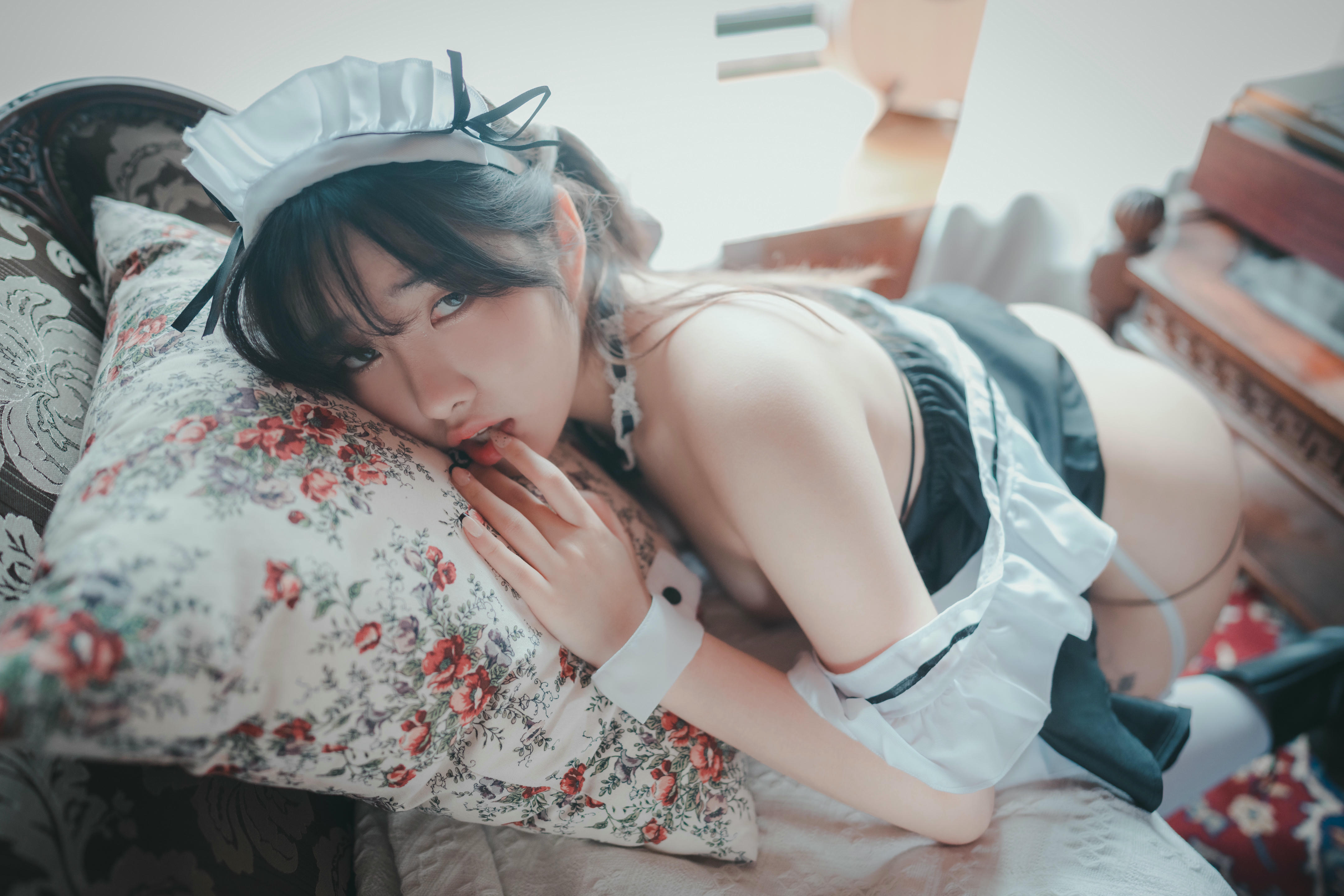 韩国美女-Sonson NO.039 DJAWA Photo Sonson (손손) Maid Mansion Nº6 + SP.Ver [129P-2.41GB]-SP_version_第1集