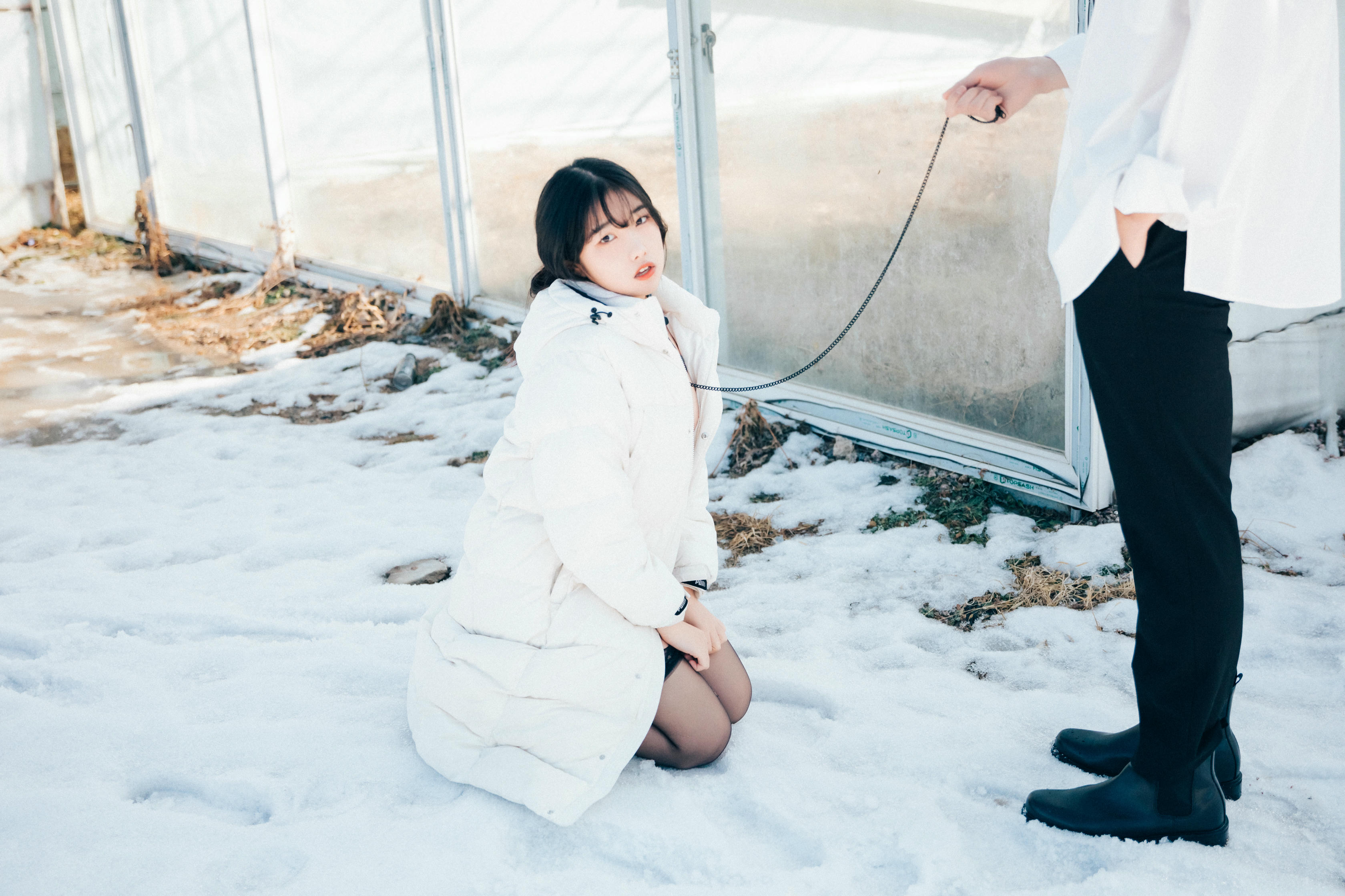 韩国美女-Sonson NO.044 Loozy dog plays [69P／1.18GB]-dog play_第2集