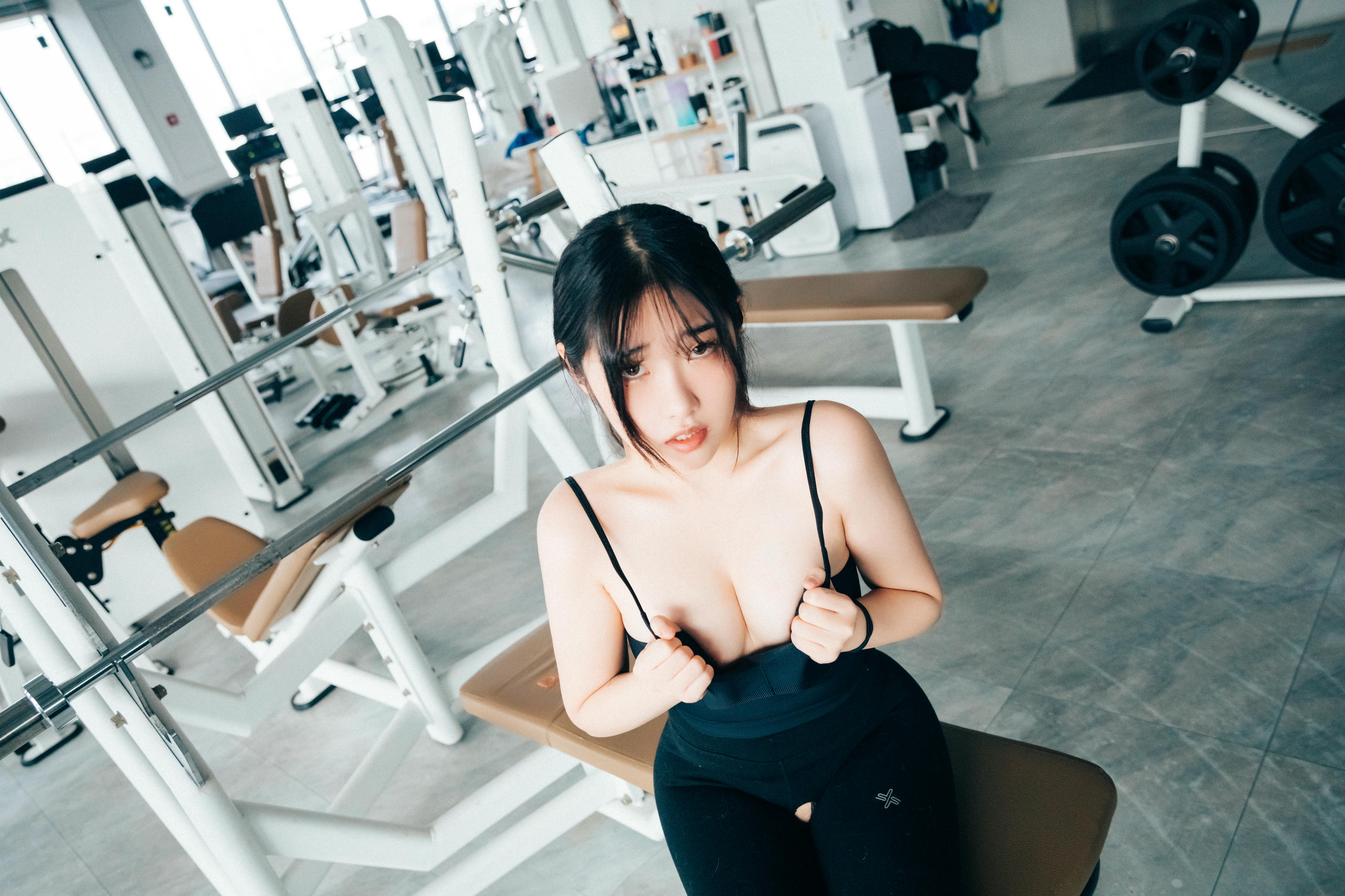 韩国美女-Sonson NO.045 Loozy Personal trainer + S.Ver [85P／1.43GB]-personal trainer_第2集