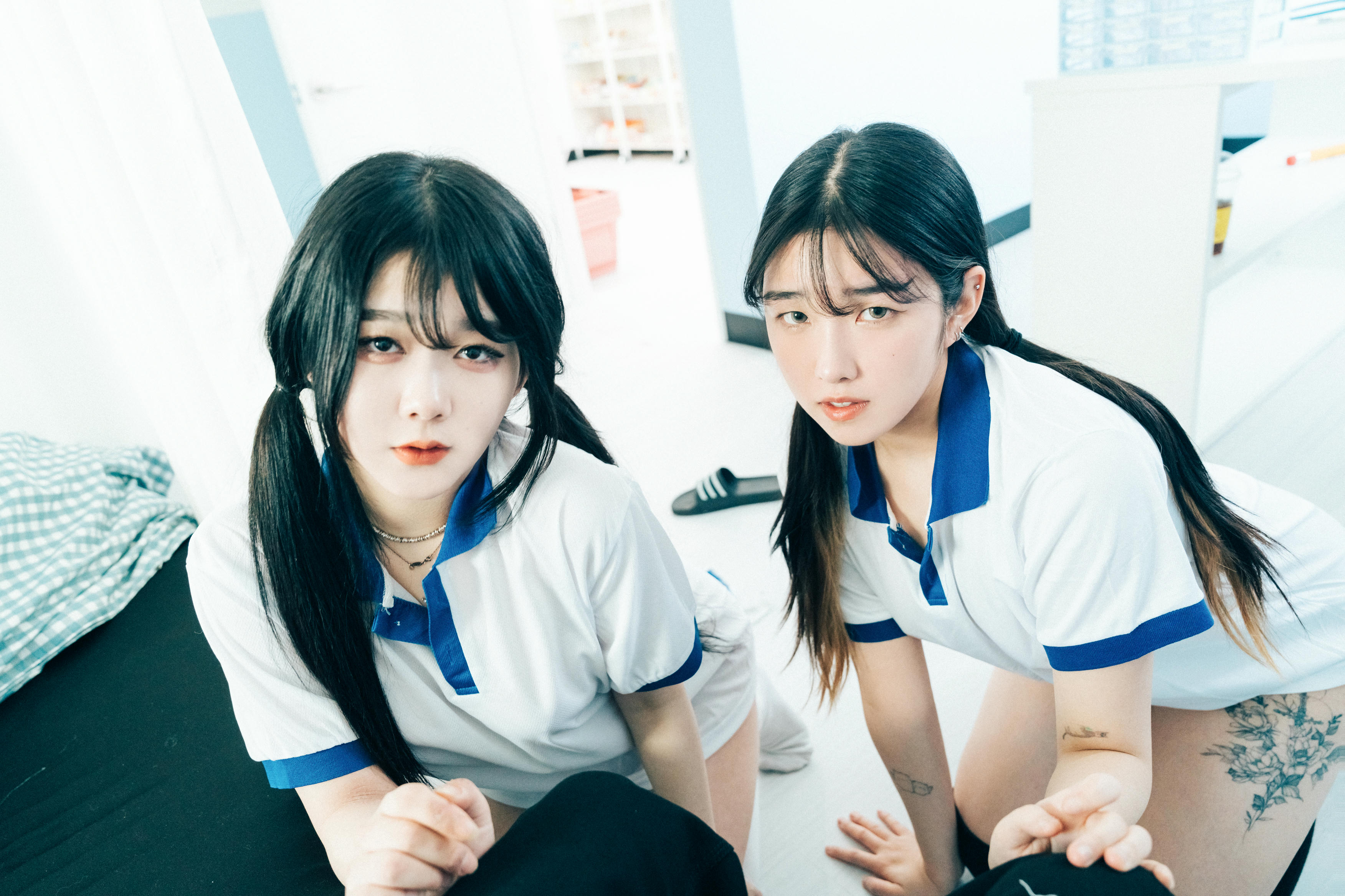 韩国美女-Sonson NO.047 Loozy (손손) x Zia (지아) Bitch Academy [200P+2V／2.93GB]-bitch academy4_第5集
