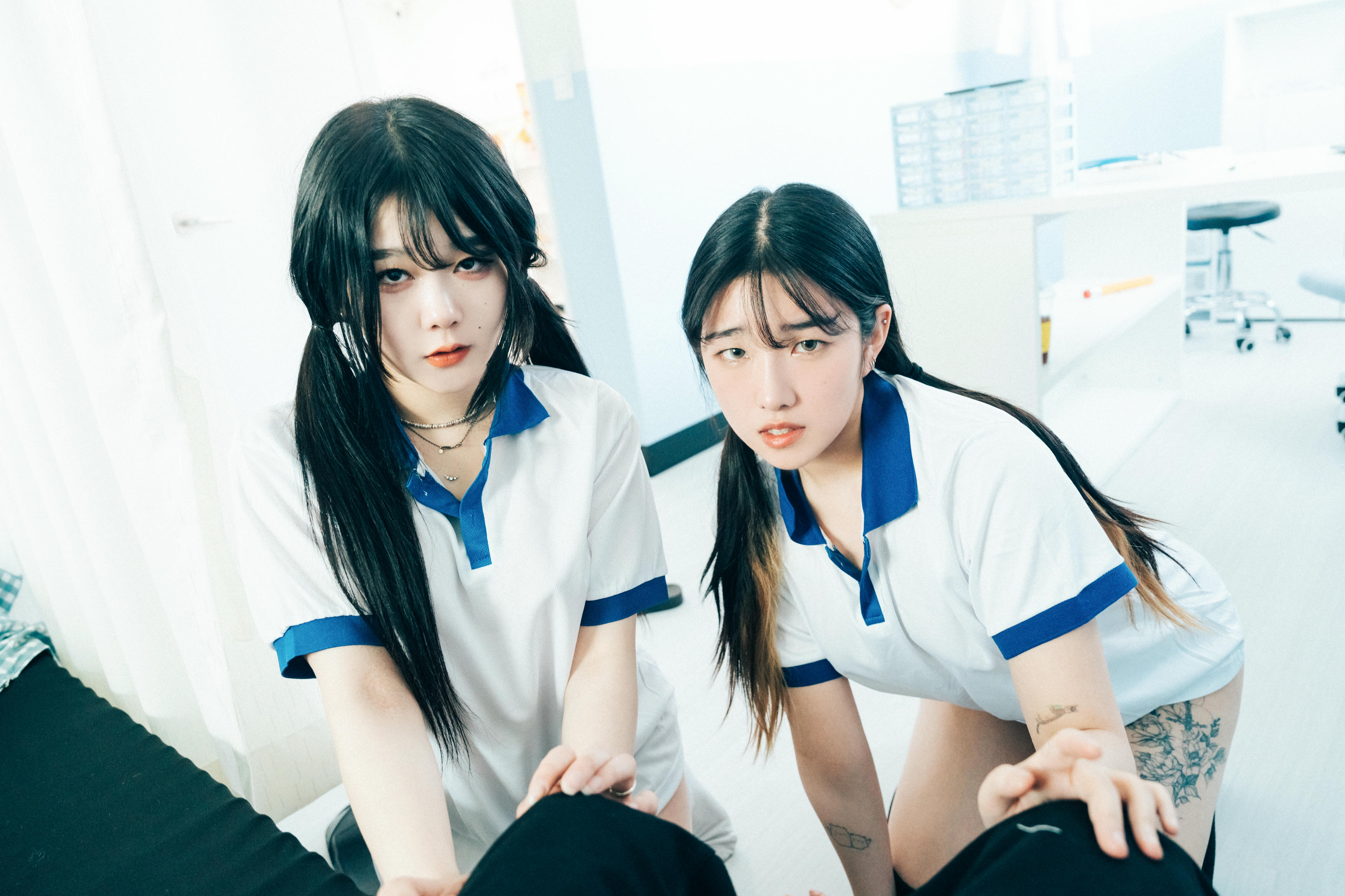 韩国美女-Sonson NO.047 Loozy (손손) x Zia (지아) Bitch Academy [200P+2V／2.93GB]-bitch academy4_第5集