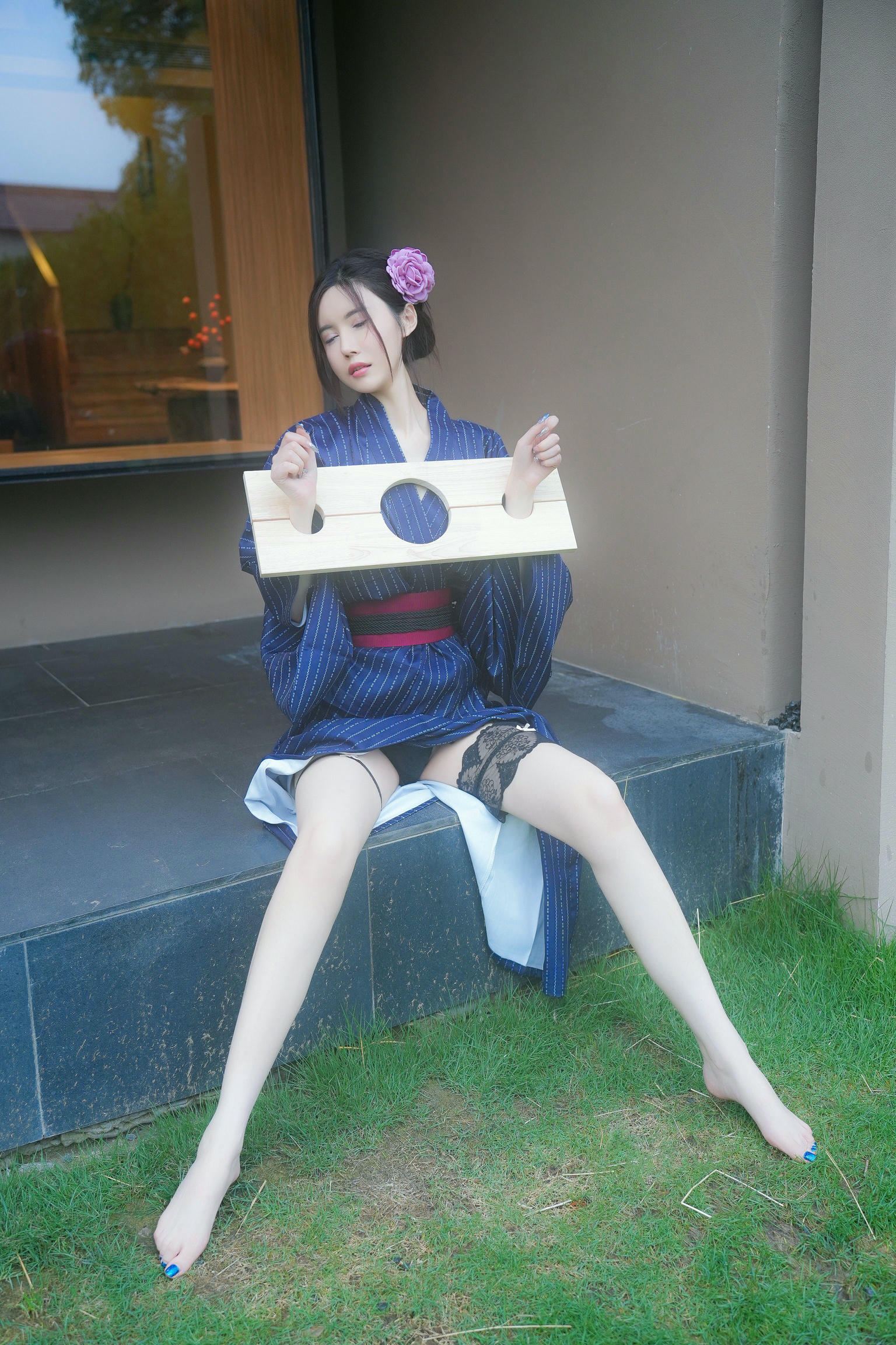 晚苏susu NO.001 户外枷锁 [71P-370MB]_第2集