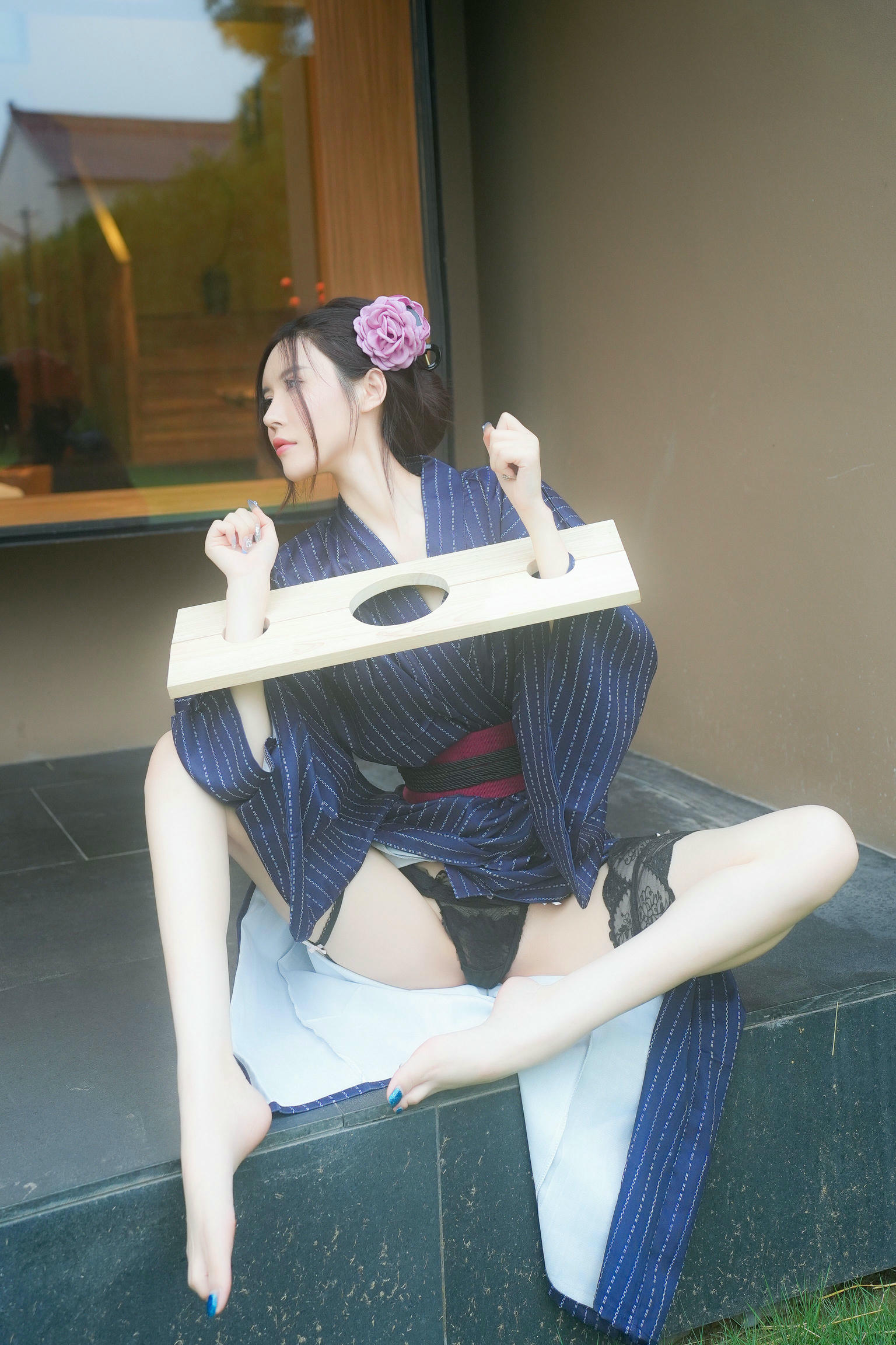 晚苏susu NO.001 户外枷锁 [71P-370MB]_第2集