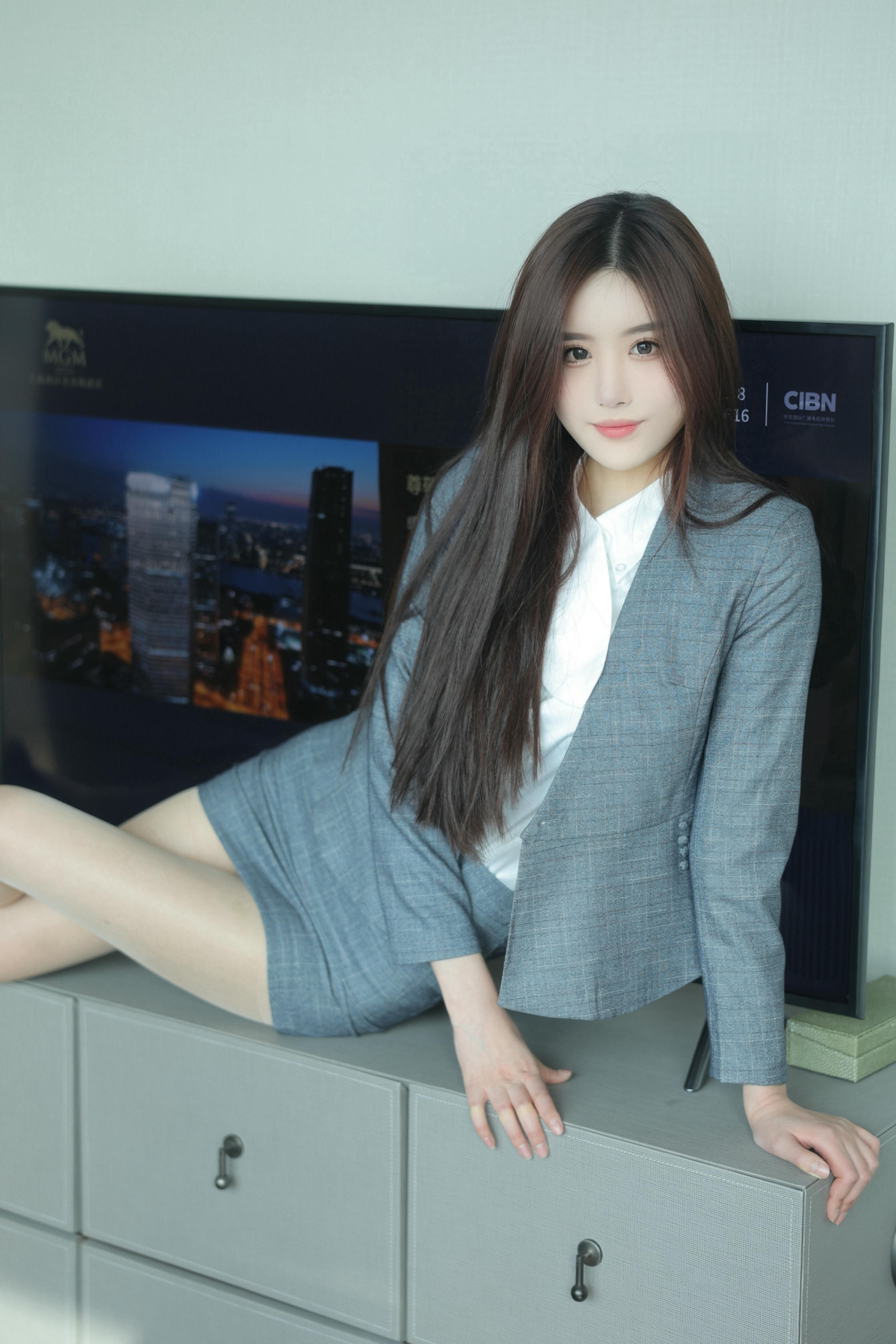 晚苏susu NO.010 内购无水印 性感职业装 [86P 1.21 GB]_第4集