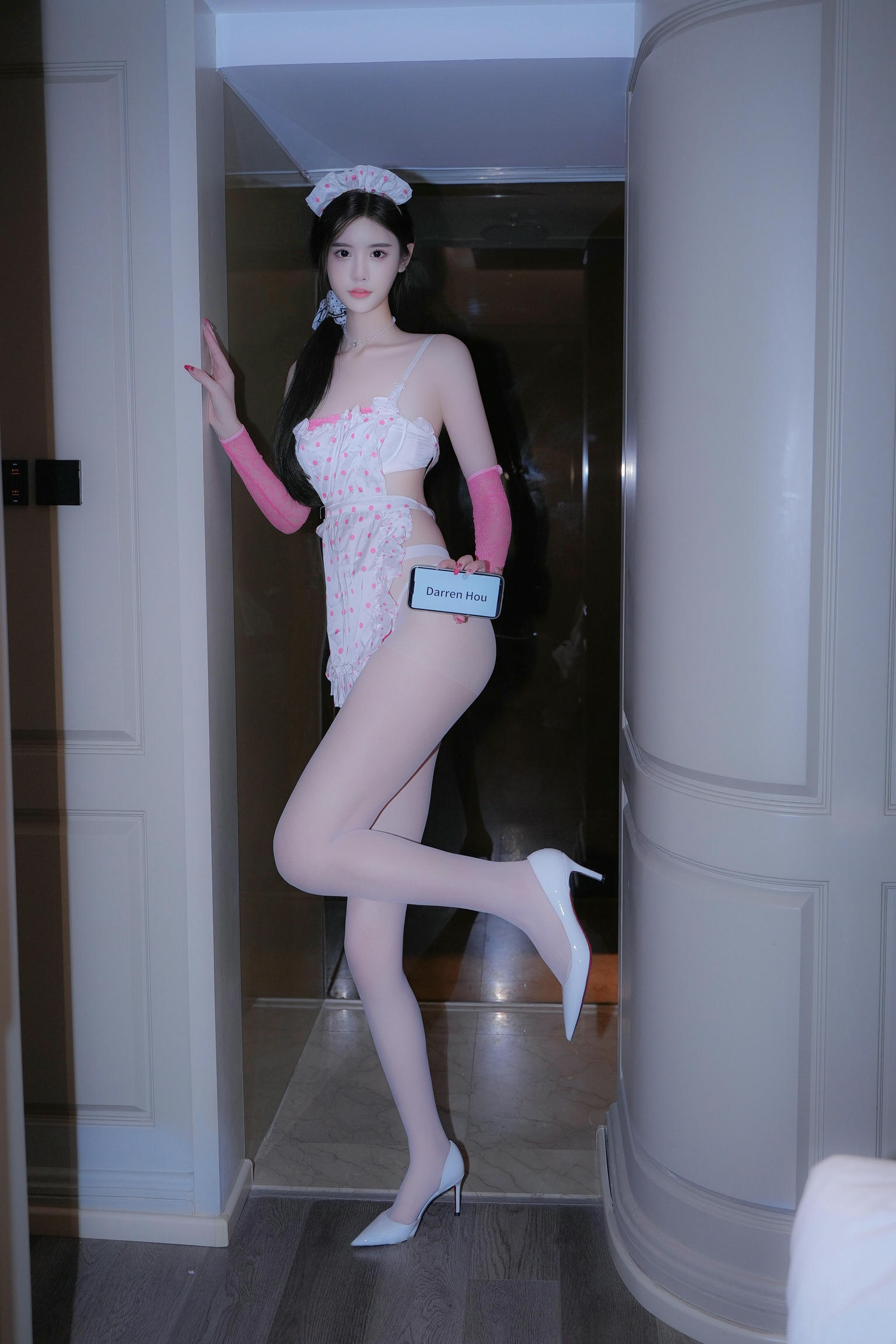 晚苏susu NO.003 粉色女仆[82P／514MB]_第1集