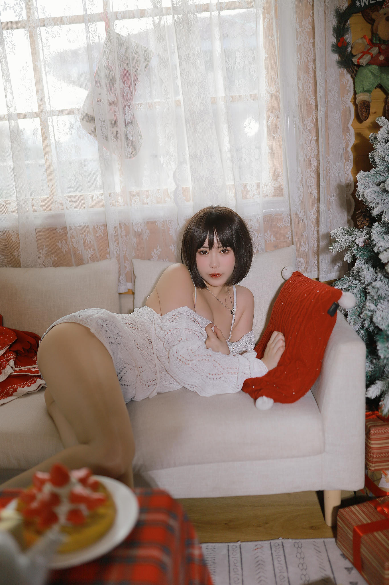 Tina很妖孽呀 NO.010 温柔短发妹妹 [52P1V 1.16GB]_第3集