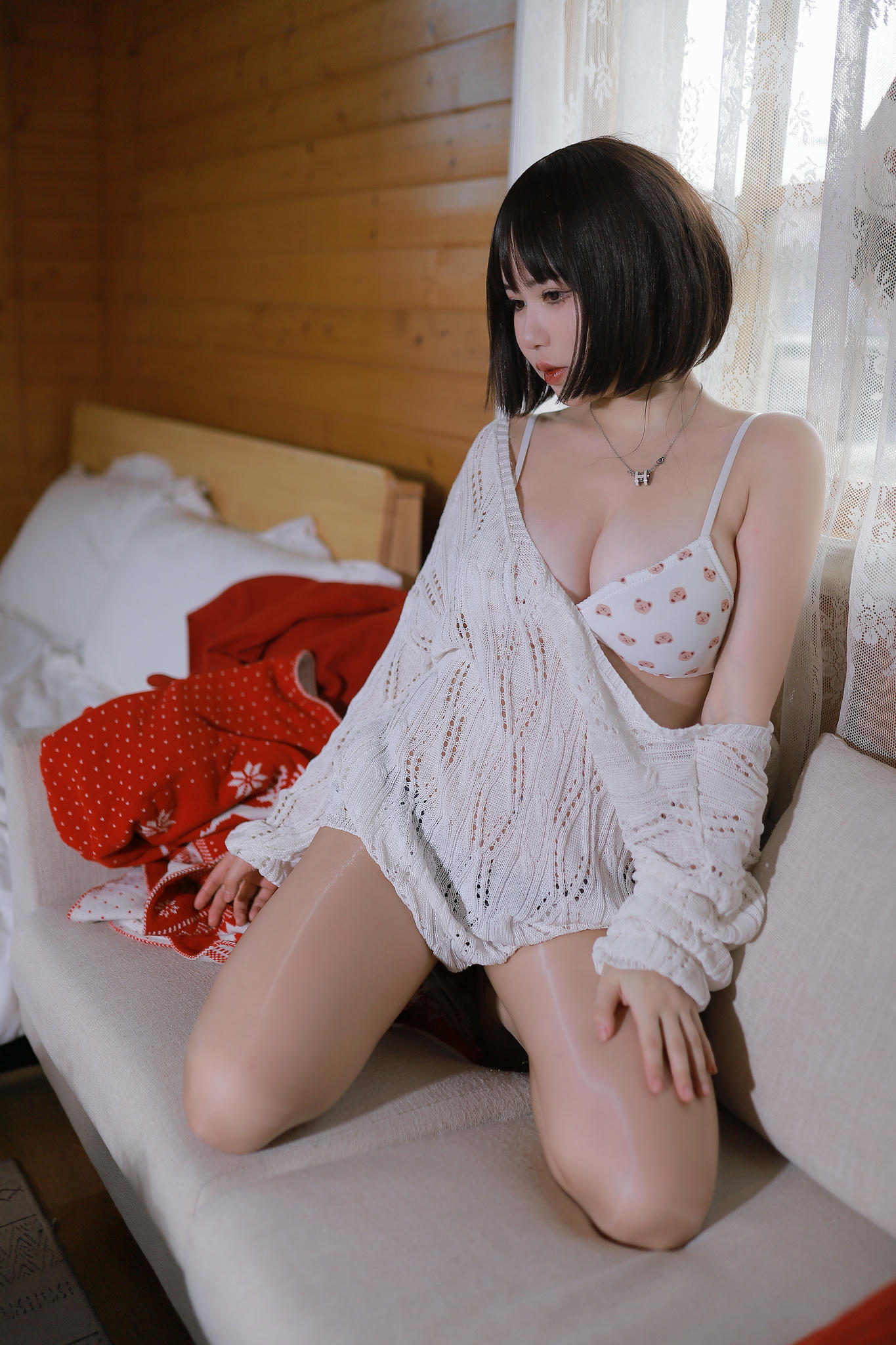 Tina很妖孽呀 NO.010 温柔短发妹妹 [52P1V 1.16GB]_第3集