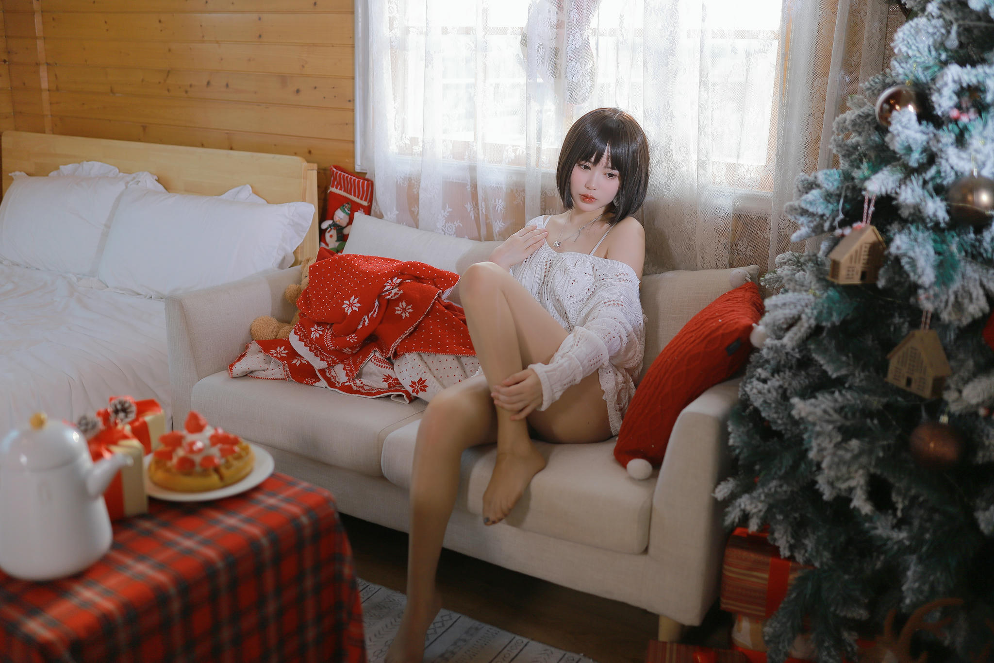 Tina很妖孽呀 NO.010 温柔短发妹妹 [52P1V 1.16GB]_第3集