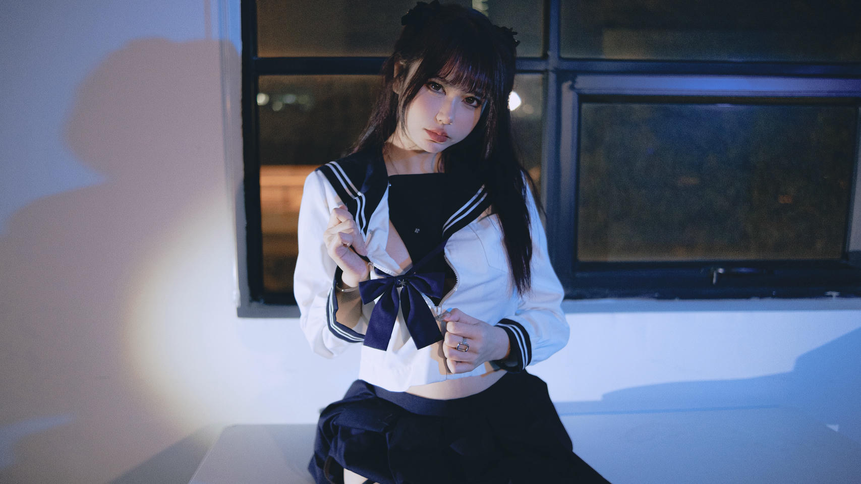 Tina很妖孽呀 NO.016 不良JK[58P-241M]_第1集